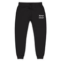Embroidered 'Mossy Clover'  Fleece Sweatpants —Joggers