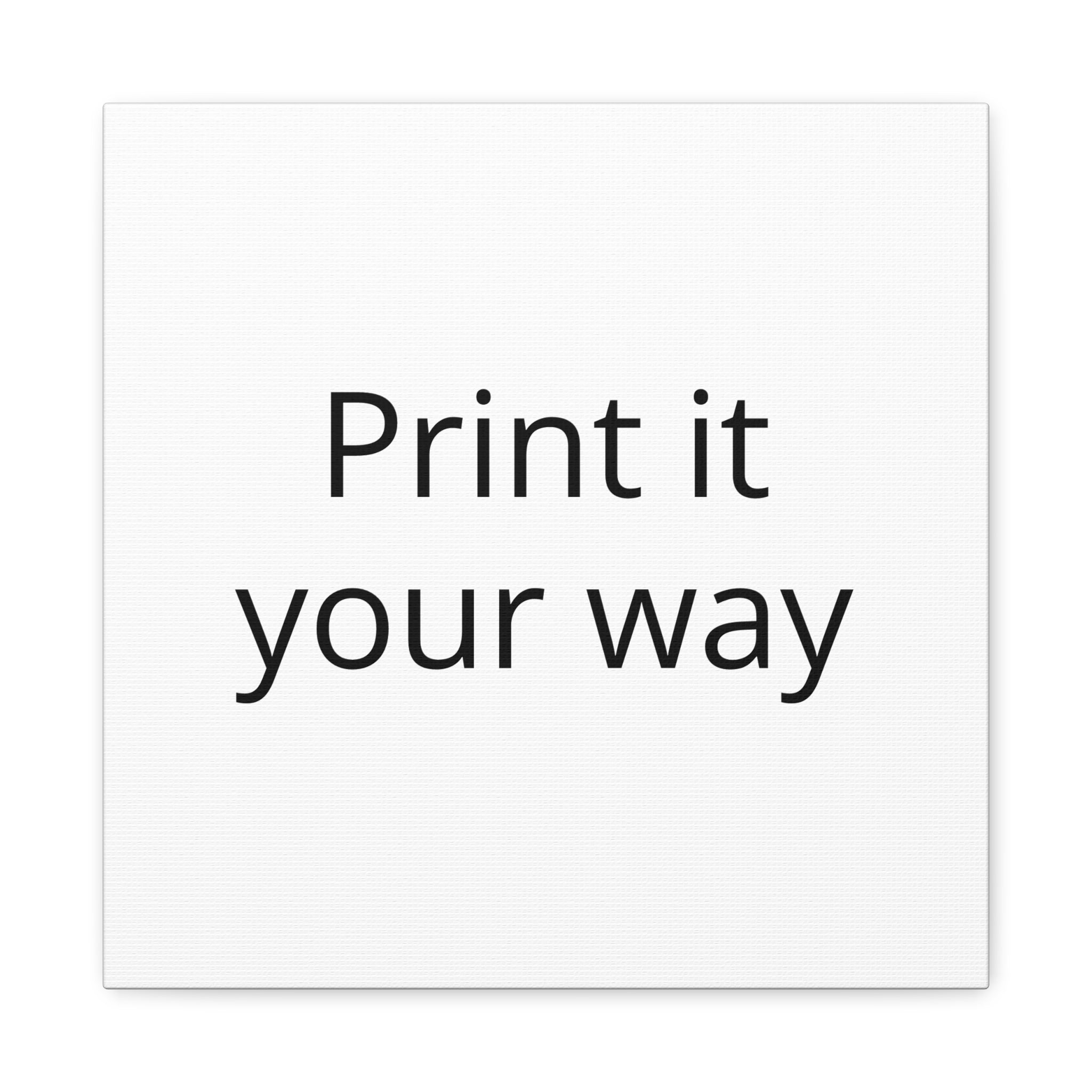 Matte Canvas, Stretched, 1.25"