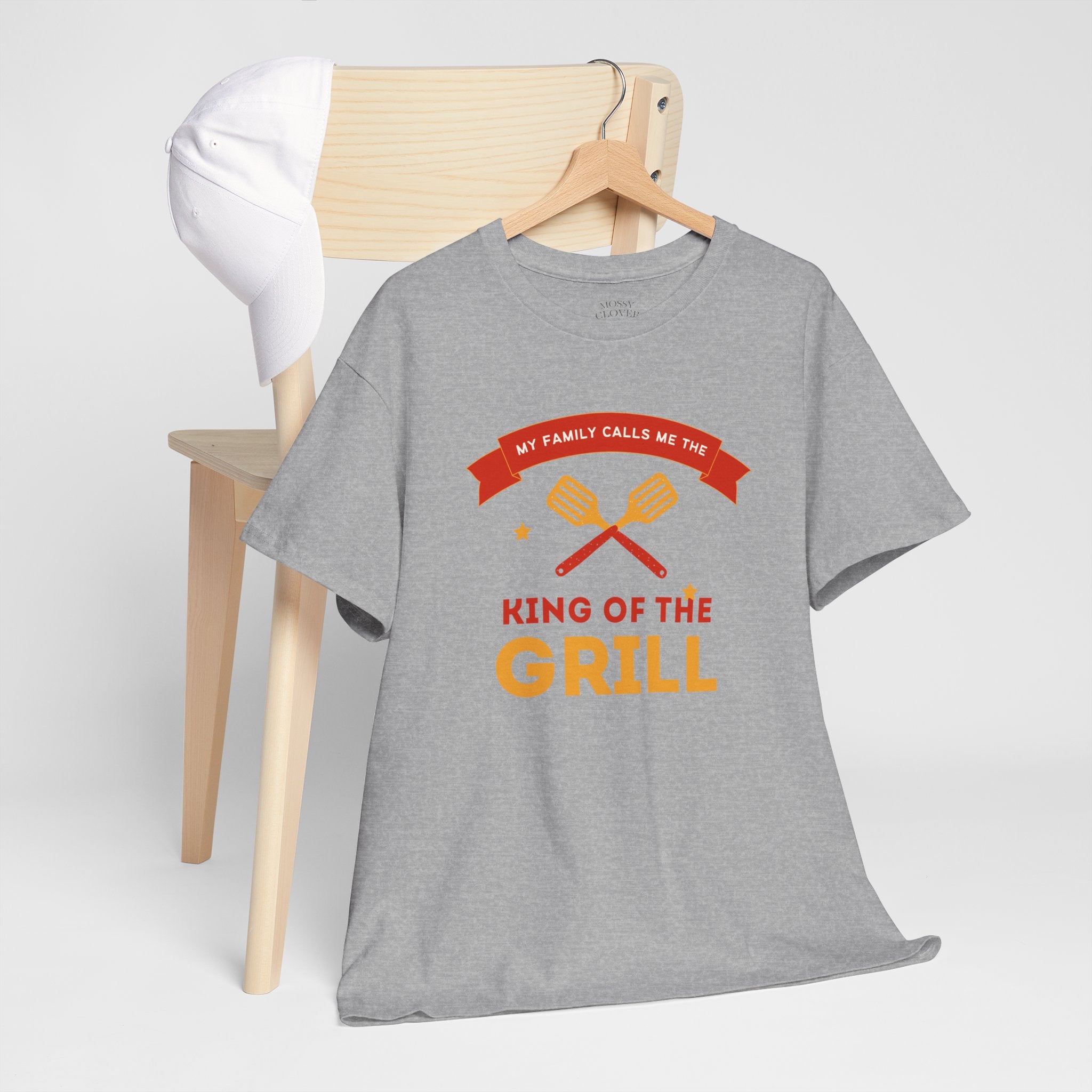 King of the Grill T-Shirt — My Family Calls Me The King of the Grill BBQ Tee