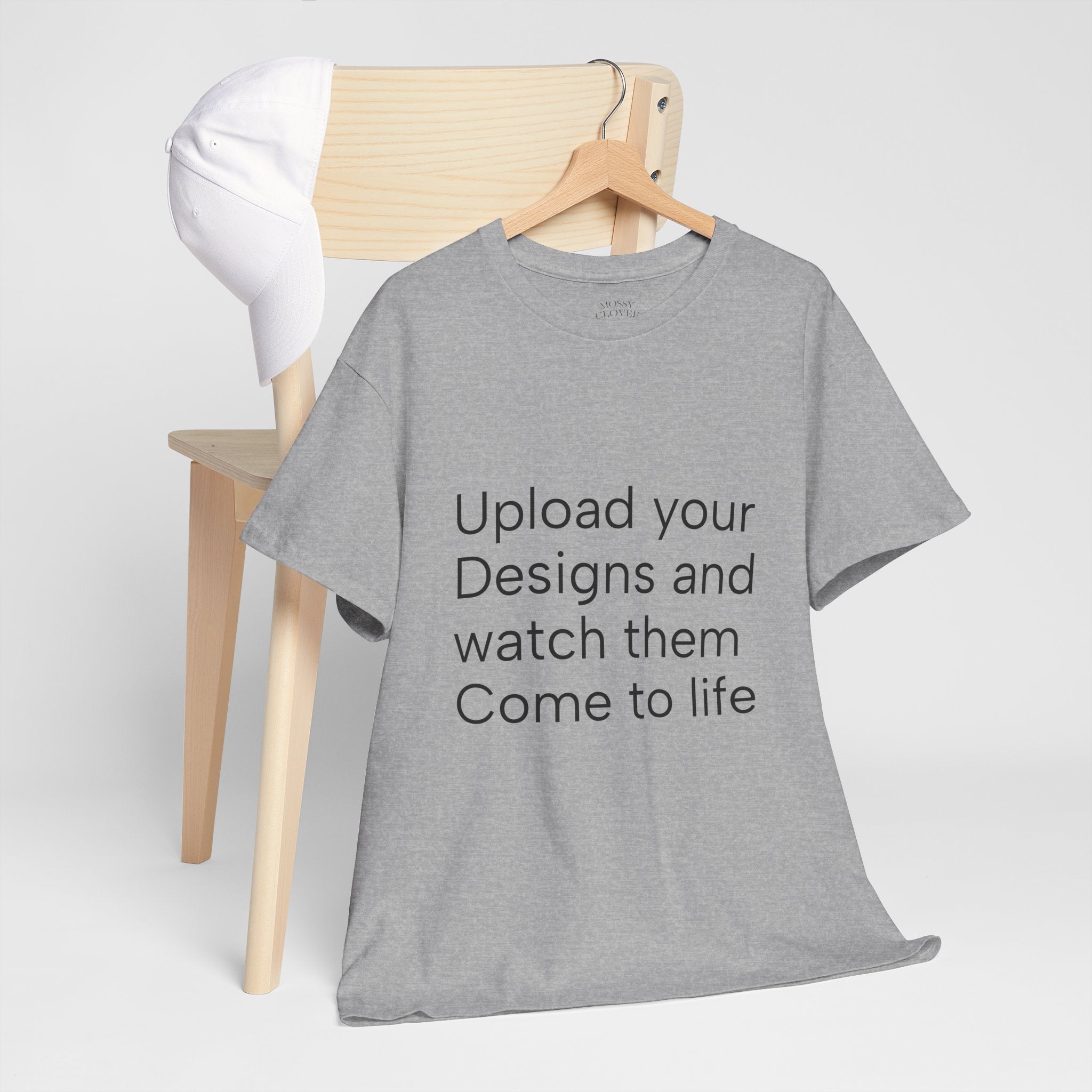 Customizable T‑Shirt – "Upload Your Designs and Watch Them Come to Life"