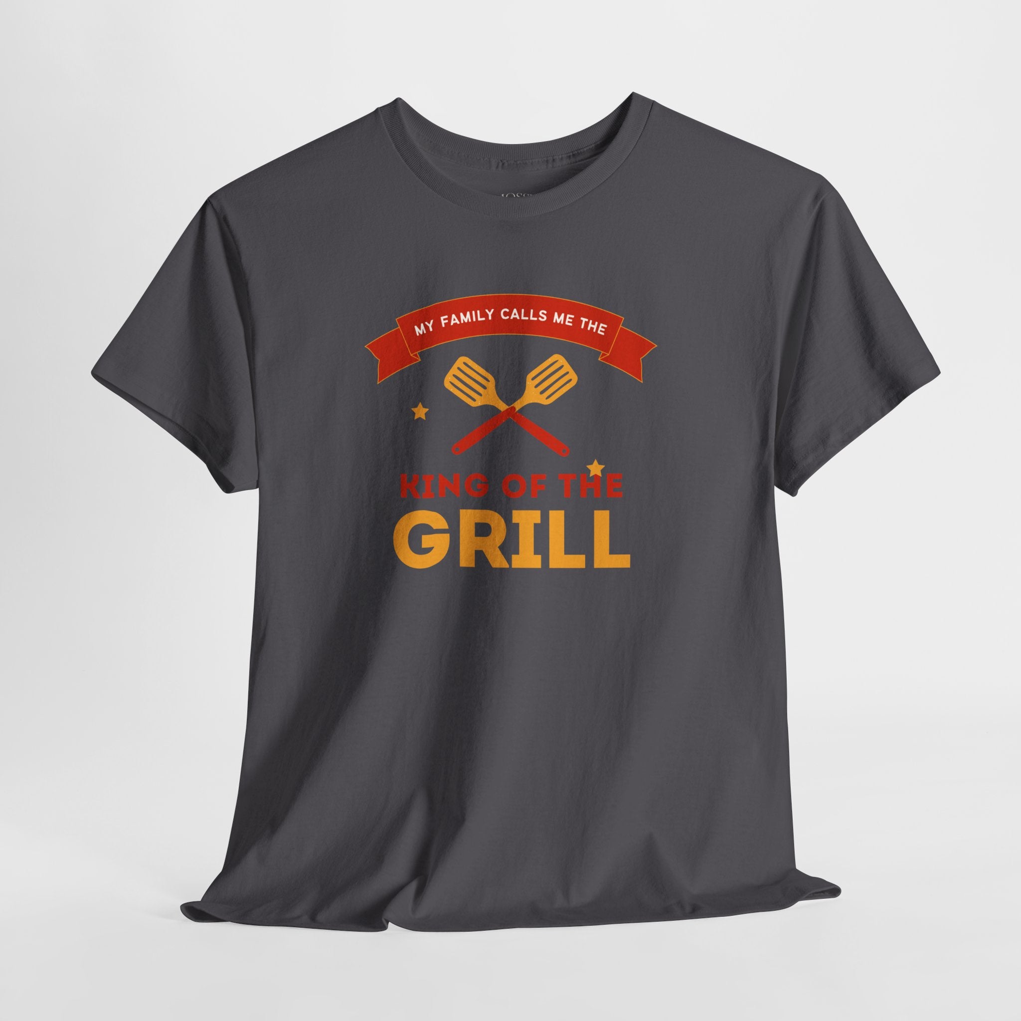 King of the Grill T-Shirt — My Family Calls Me The King of the Grill BBQ Tee