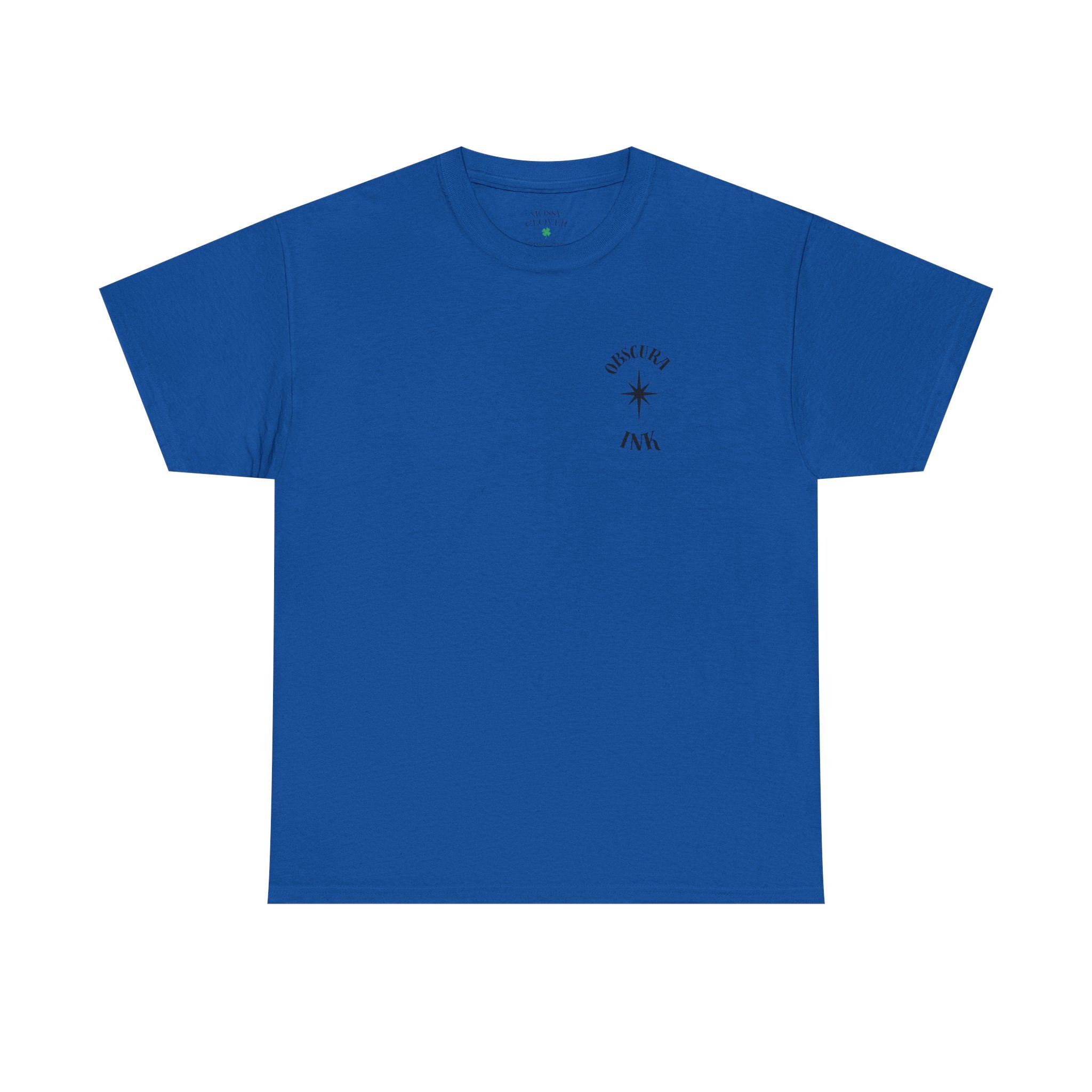 Shield Floral Tee — Obscura Ink Graphic T‑Shirt