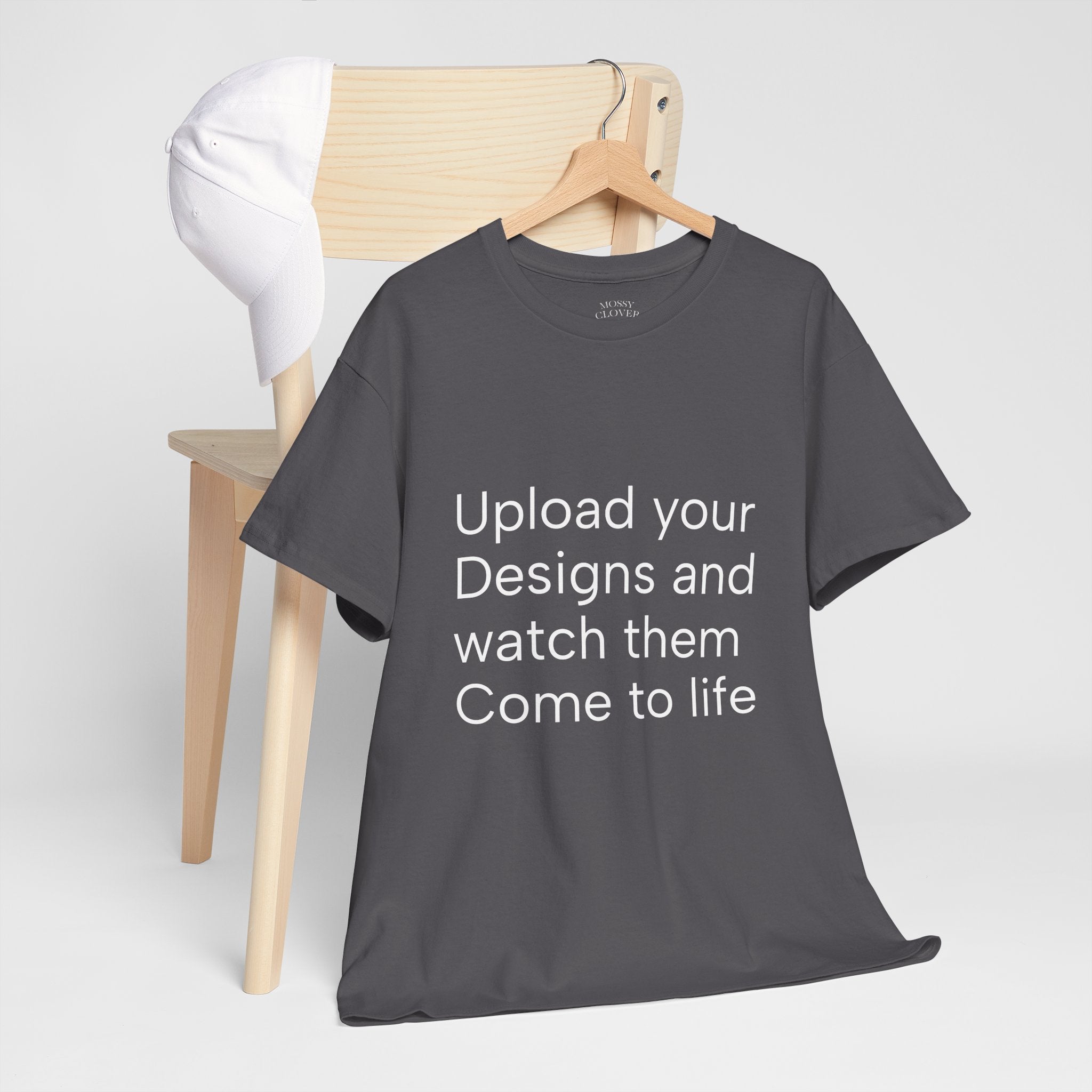 Customizable T‑Shirt – "Upload Your Designs and Watch Them Come to Life"