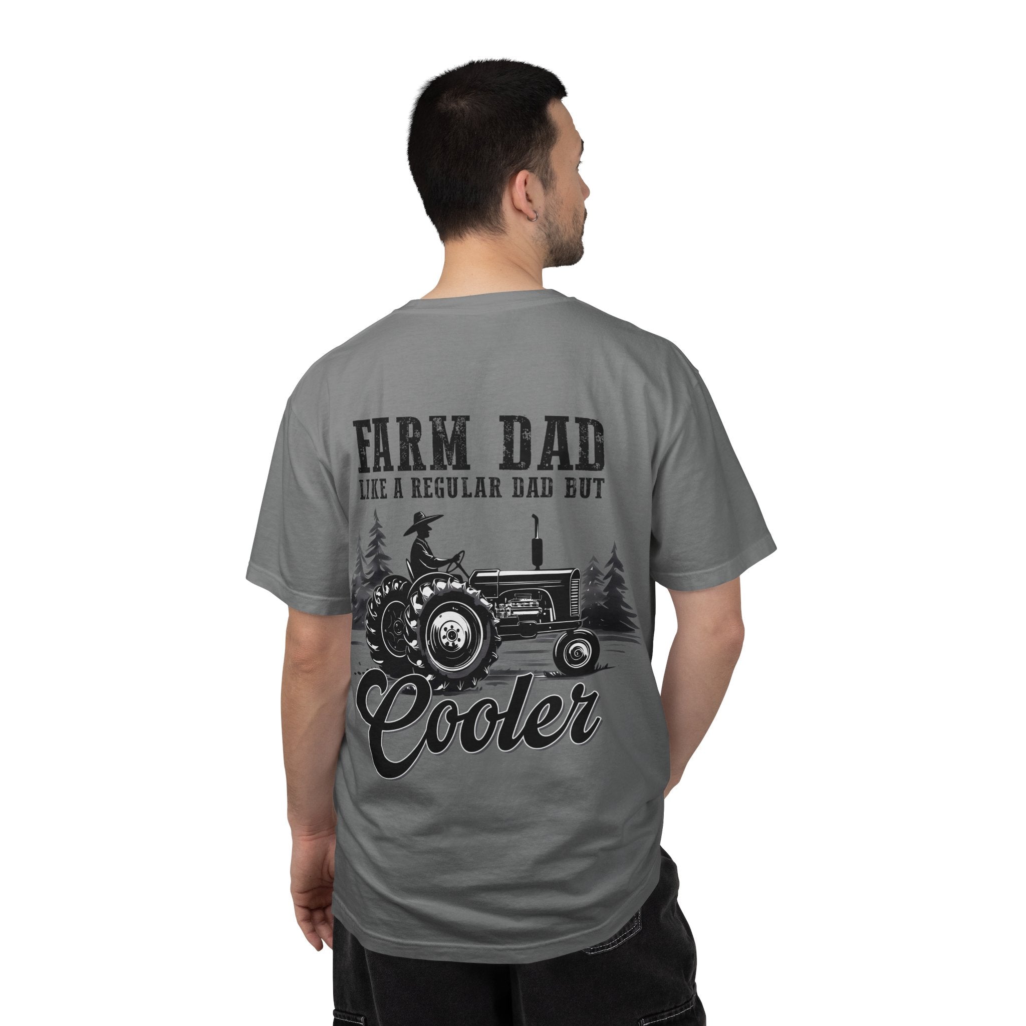 Farmer Dad T-Shirt — Rustic Farm Animals Graphic Tee