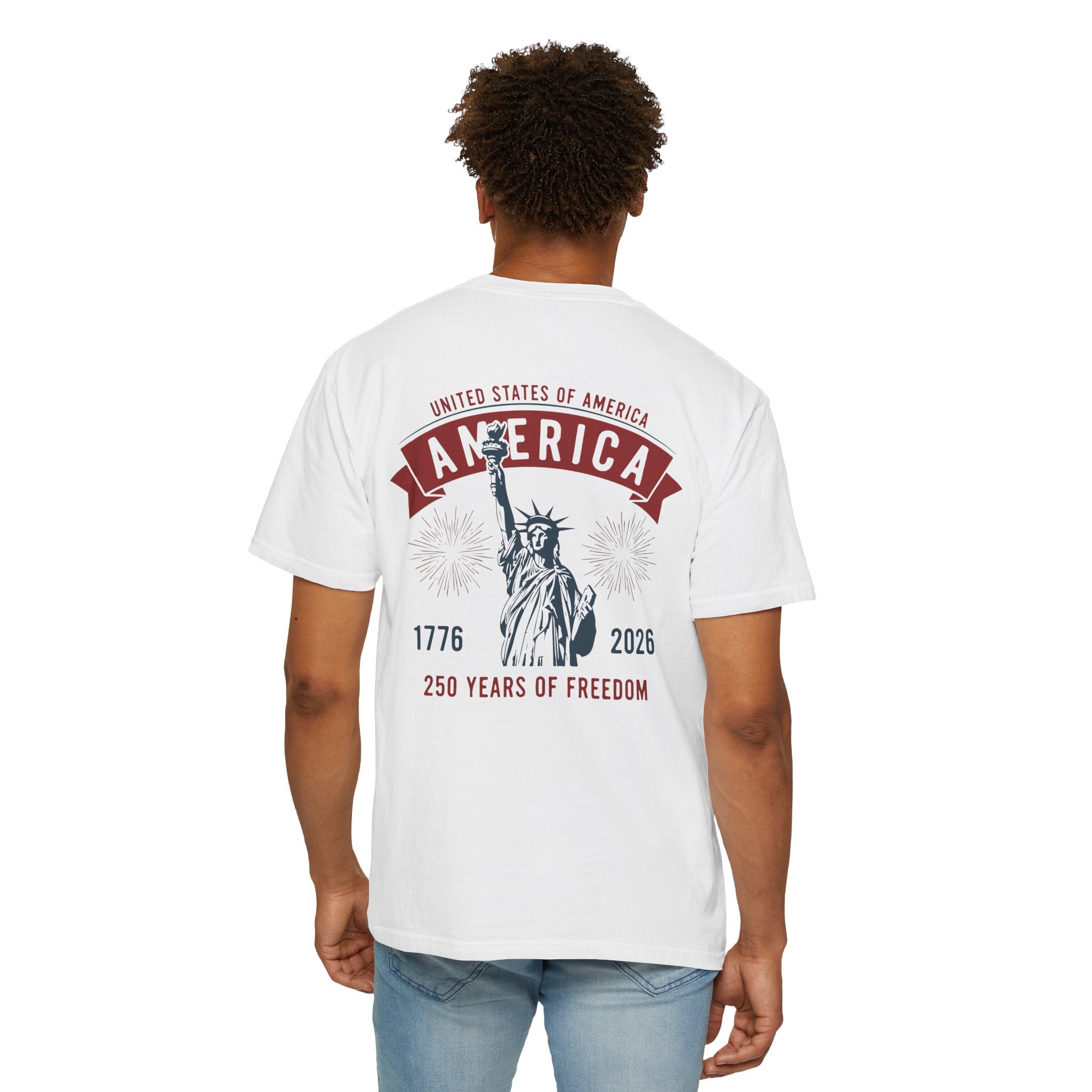 USA 250 Yrs ~ Unisex Garment-Dyed T-shirt