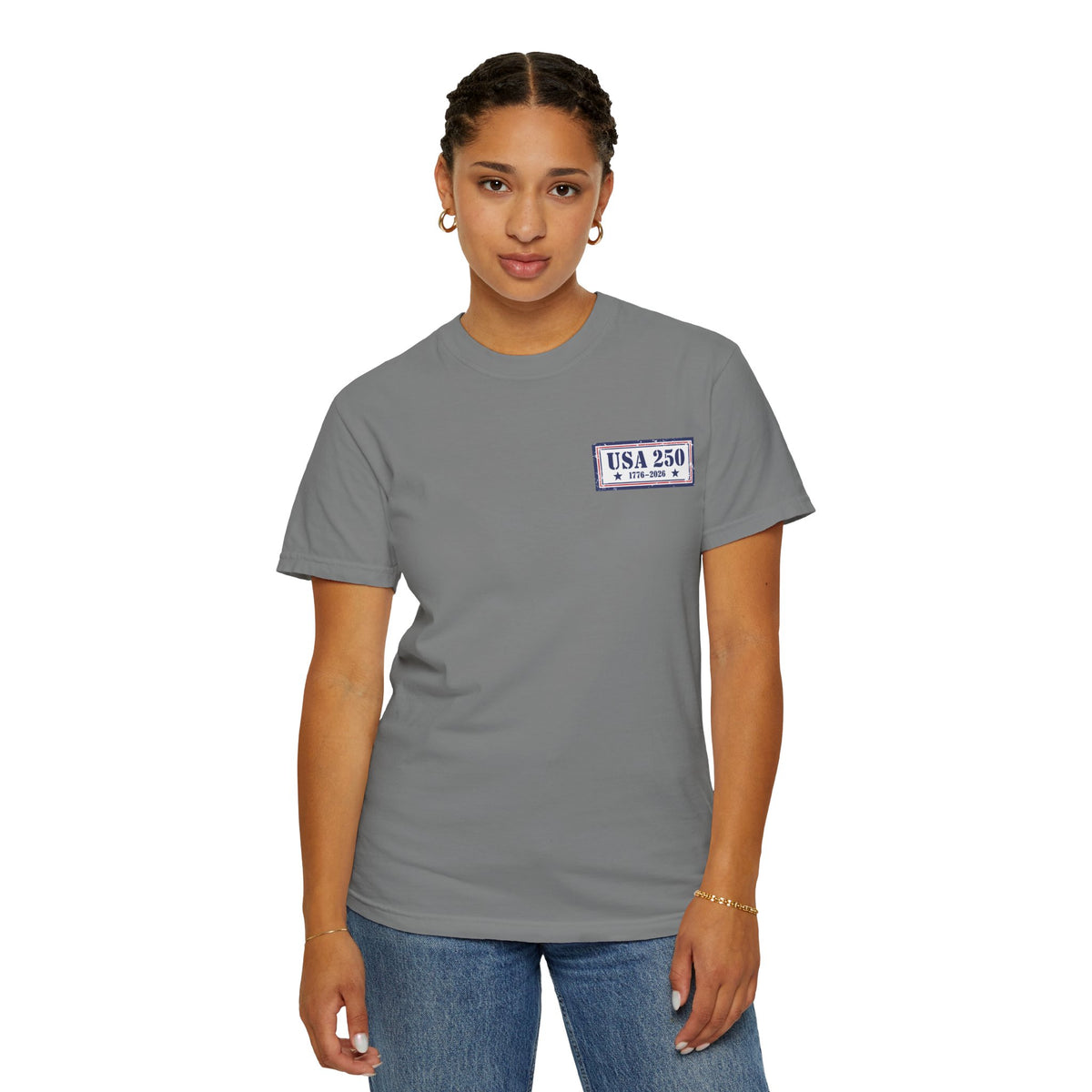 USA 250 Yrs ~ Unisex Garment-Dyed T-shirt