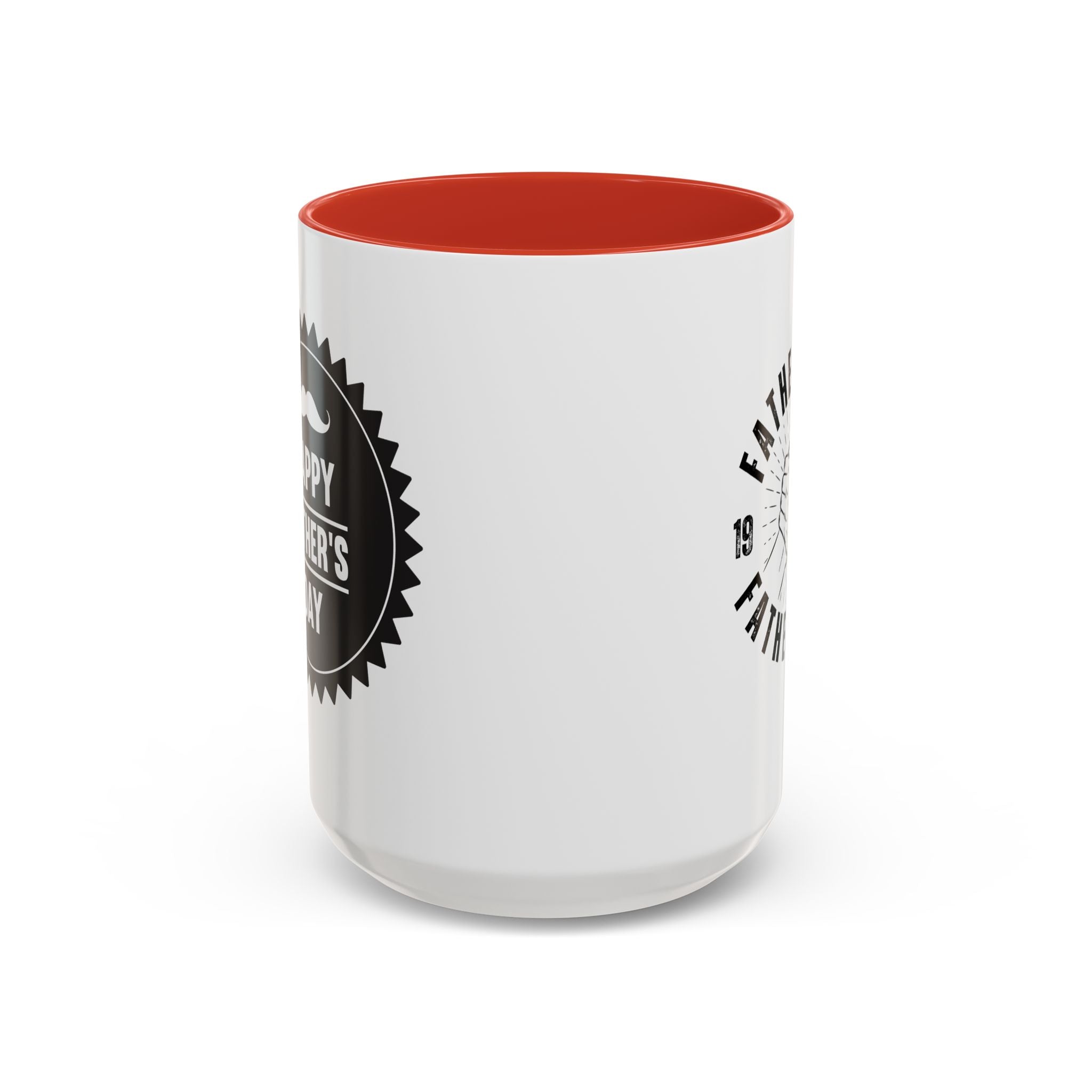 Fatherhood Coffee Mug – Vintage Hands Embrace 11/15oz Accent Mug (Best Dad Gift)