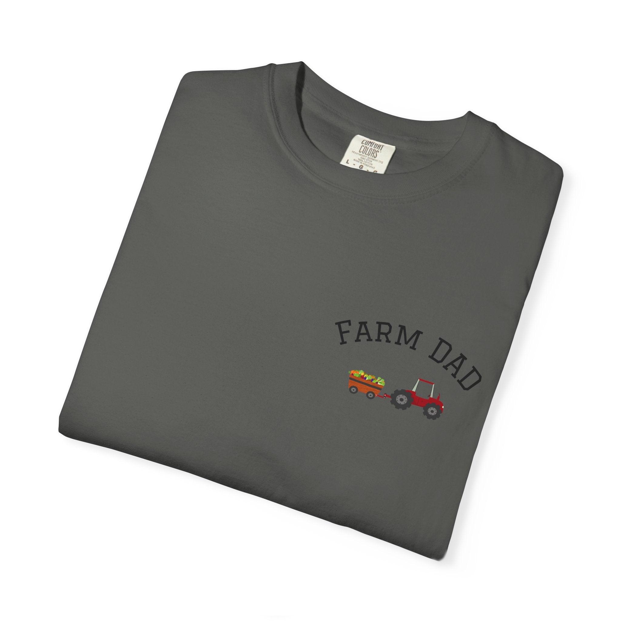 Farmer Dad T-Shirt — Rustic Farm Animals Graphic Tee