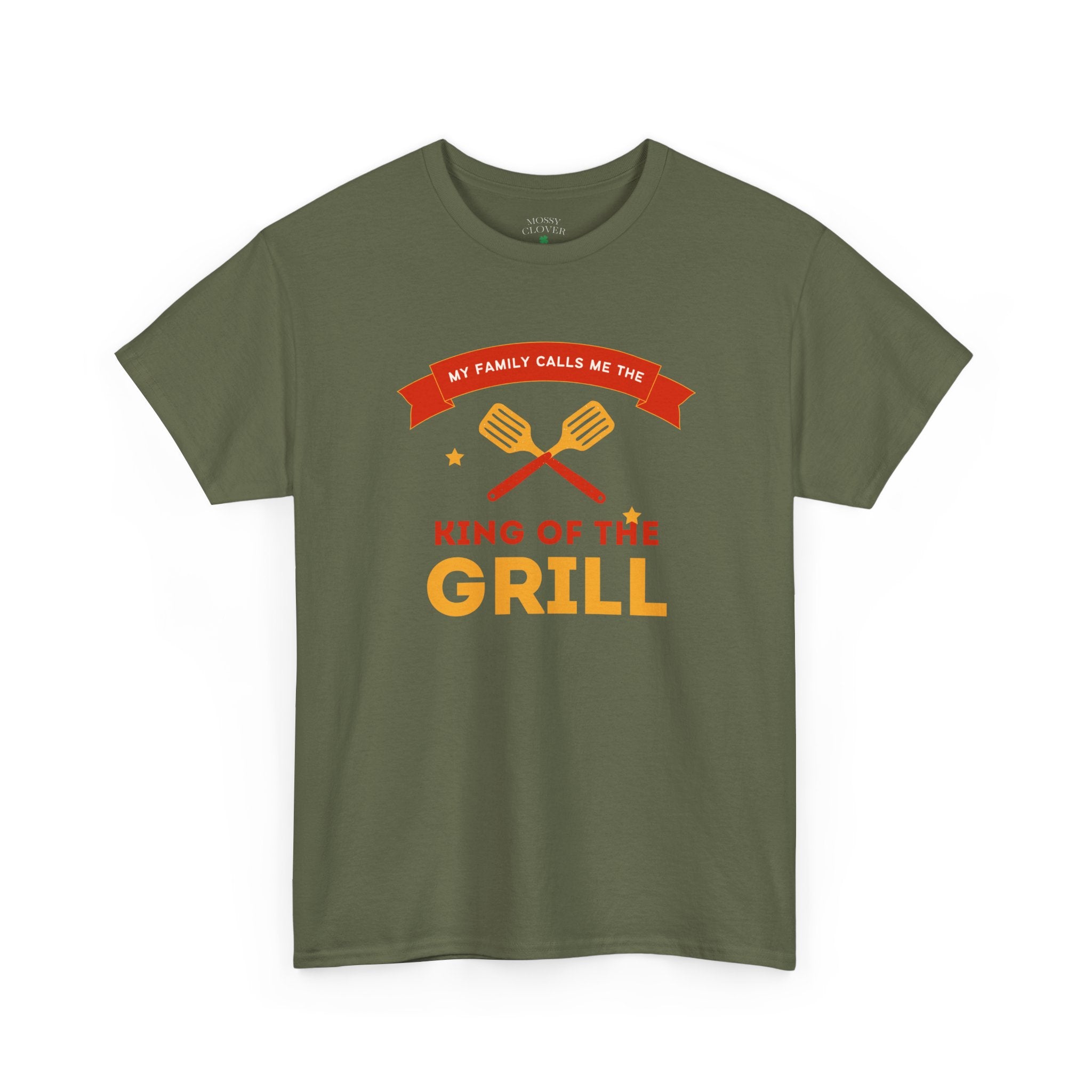 King of the Grill T-Shirt — My Family Calls Me The King of the Grill BBQ Tee