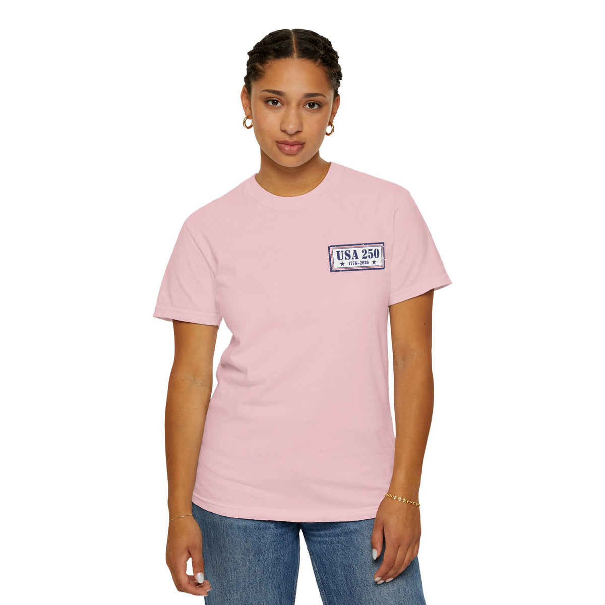 USA 250 Yrs ~ Unisex Garment-Dyed T-shirt