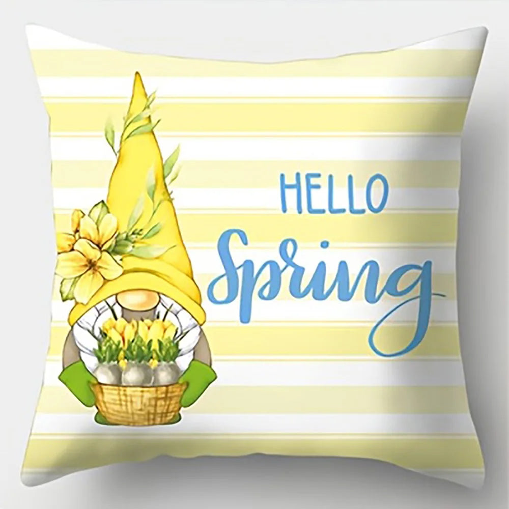 Hello Spring Pillow cover