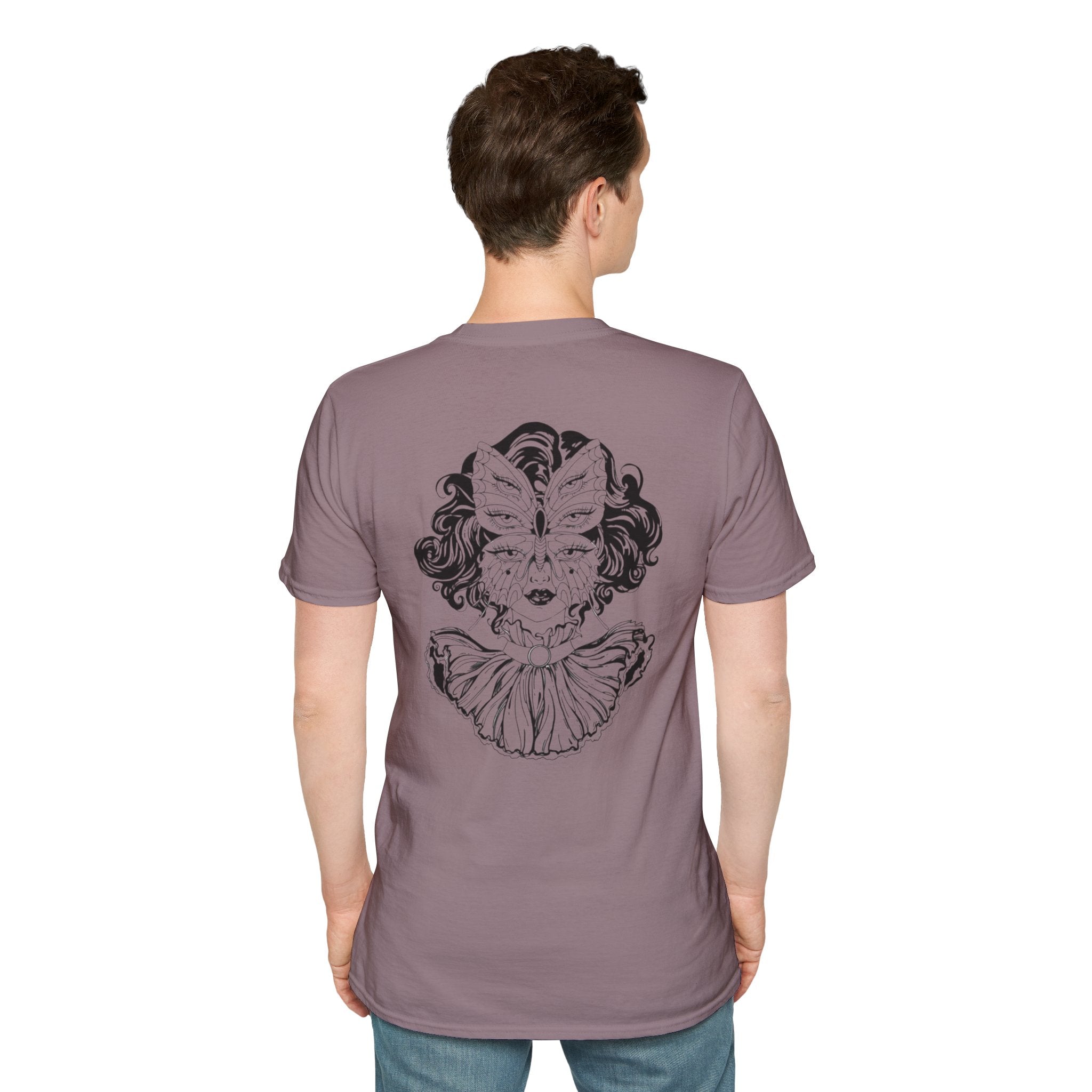 Graphic T-Shirt —AW artwork 1 ~ Butterfly Face