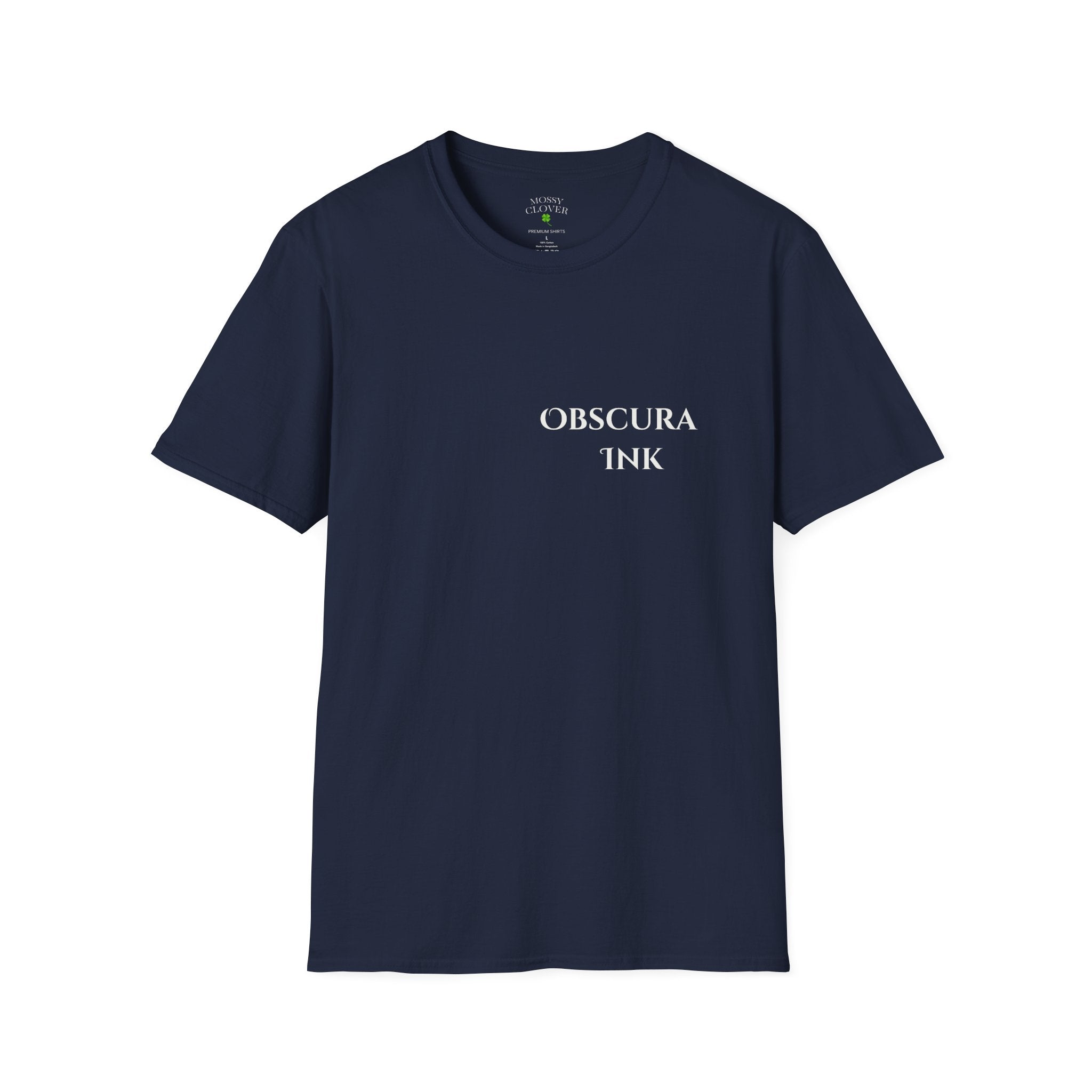 Moon logo ~ Obscura Ink Signature Tee ~ Back