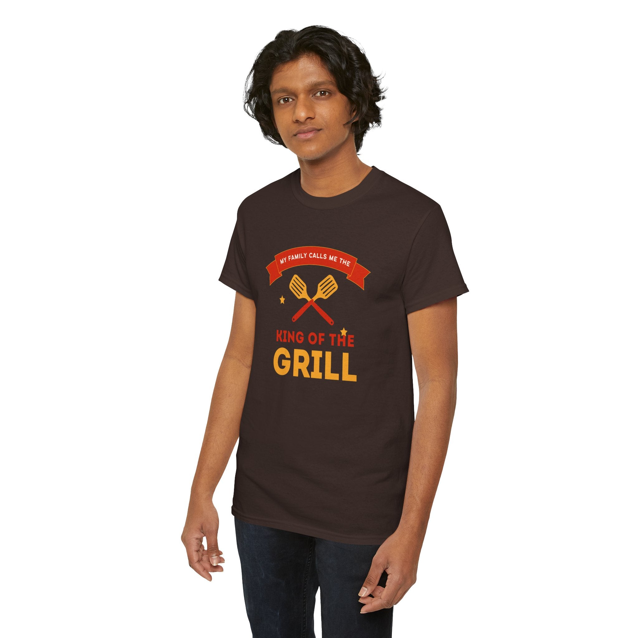 King of the Grill T-Shirt — My Family Calls Me The King of the Grill BBQ Tee