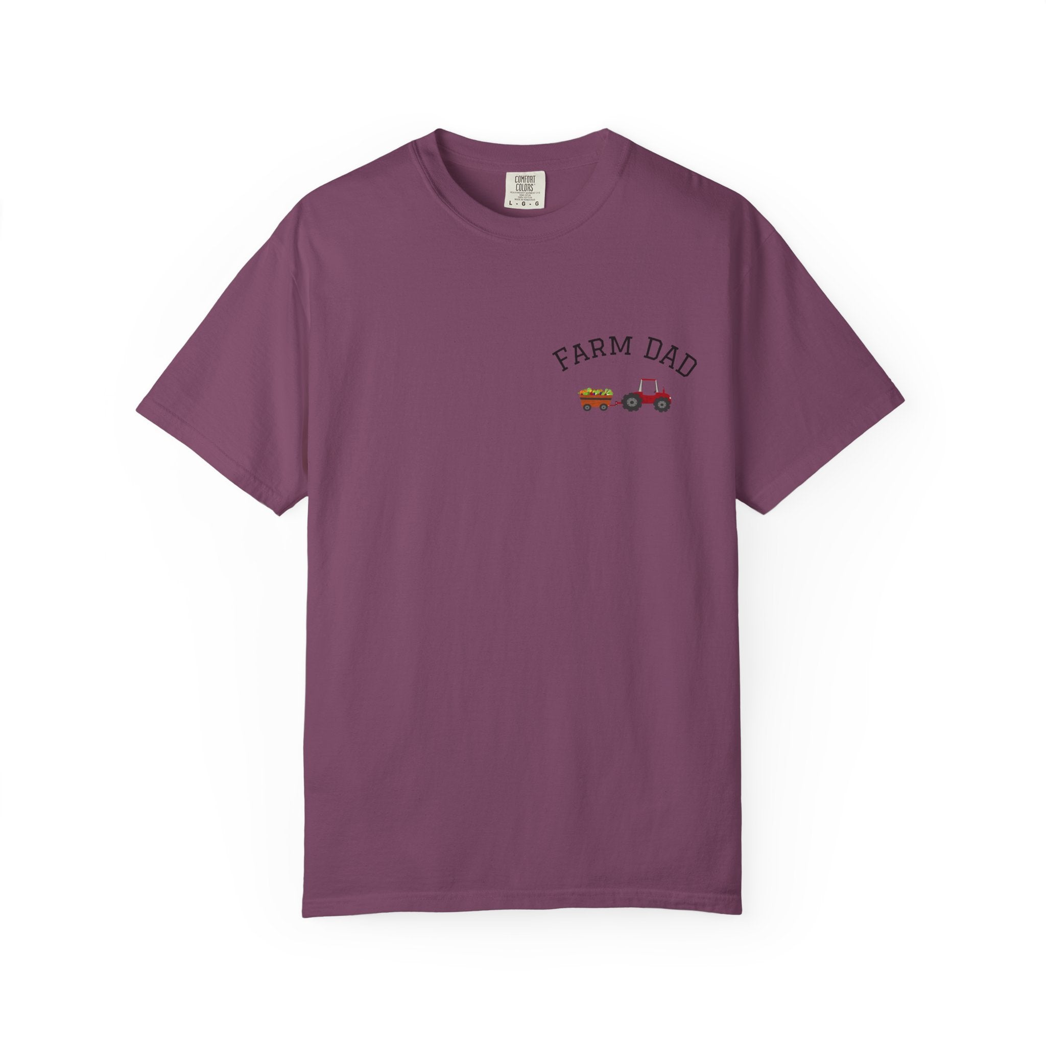 Farmer Dad T-Shirt — Rustic Farm Animals Graphic Tee