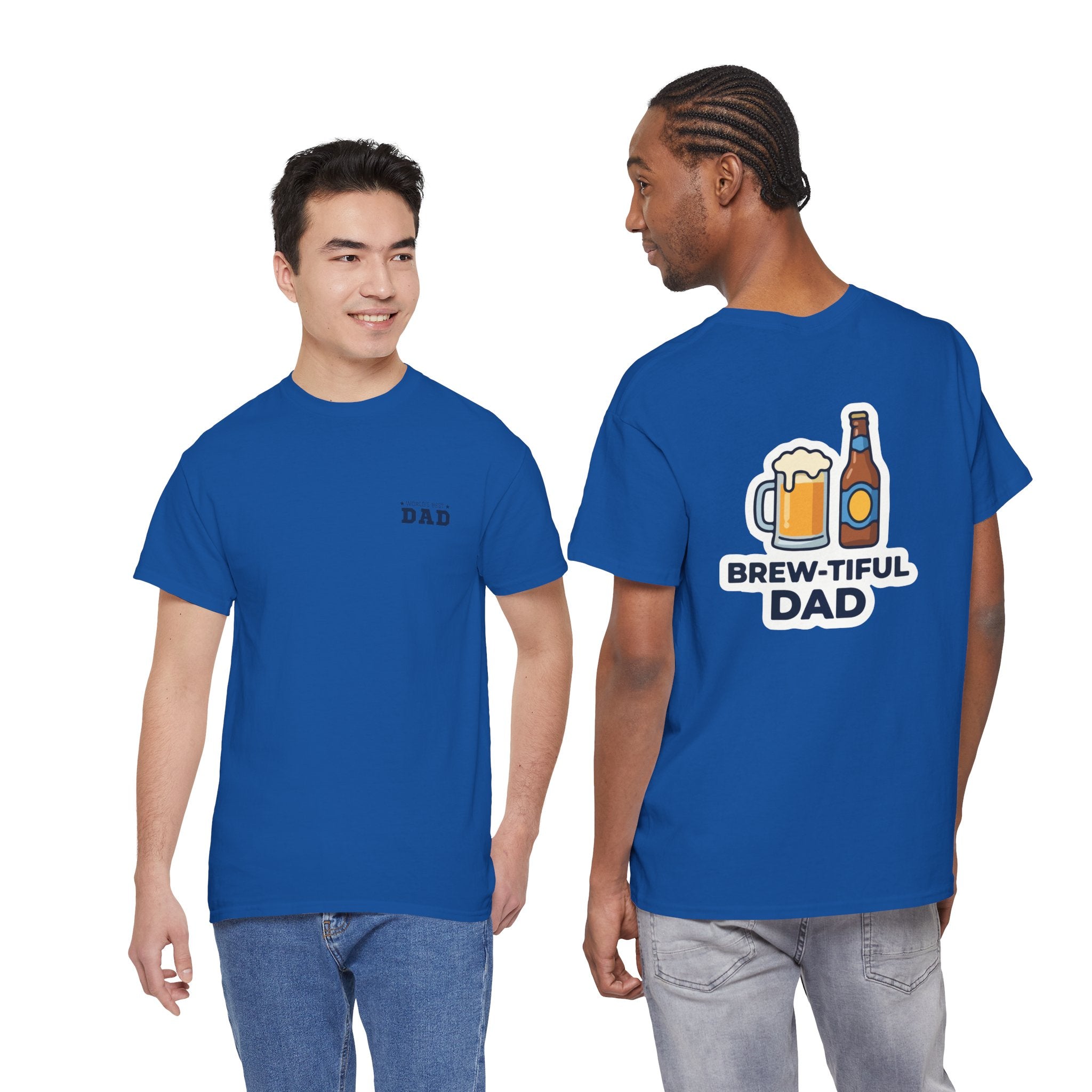Brew-tiful Dad T-Shirt — Funny Father's Day Beer Tee