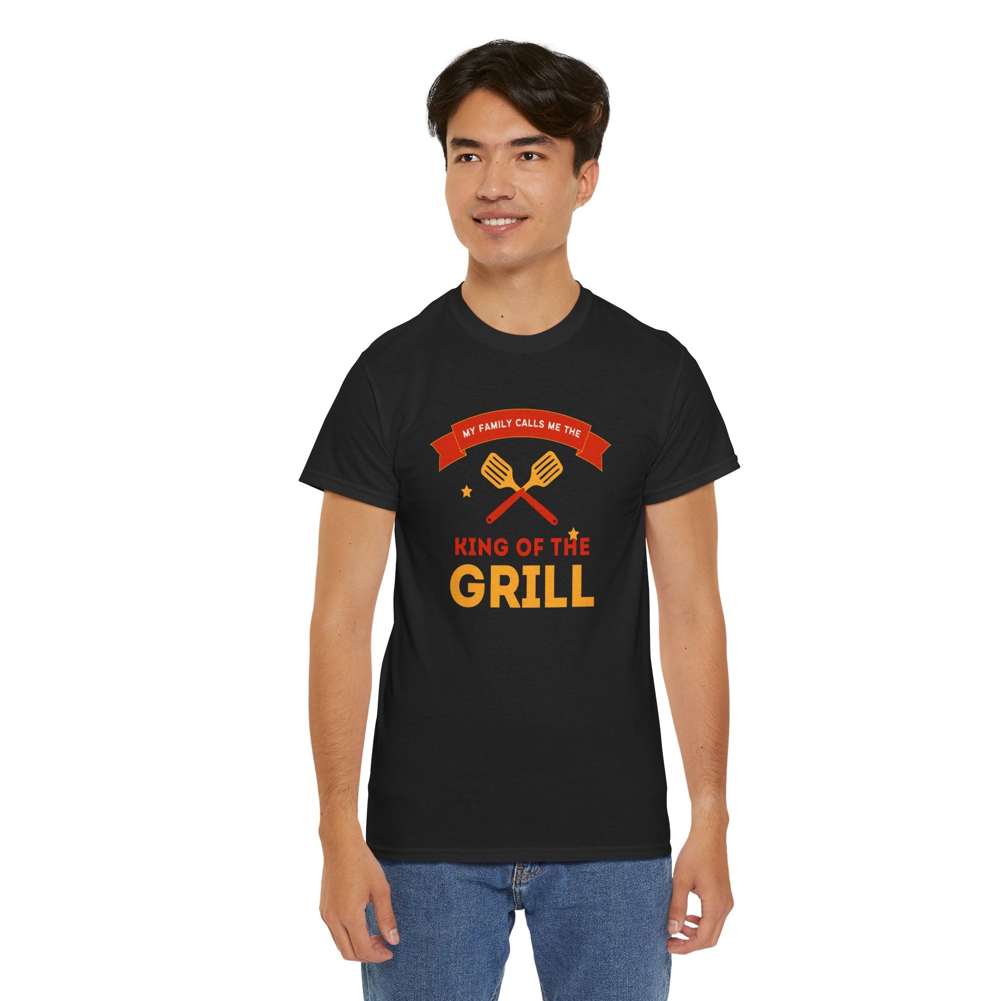 King of the Grill T-Shirt — My Family Calls Me The King of the Grill BBQ Tee
