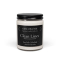 Clean Lines — Obscura Ink Candle — Sea Salt & Orchid