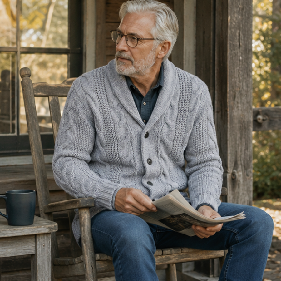 The Lodge knit cardigan For Men
