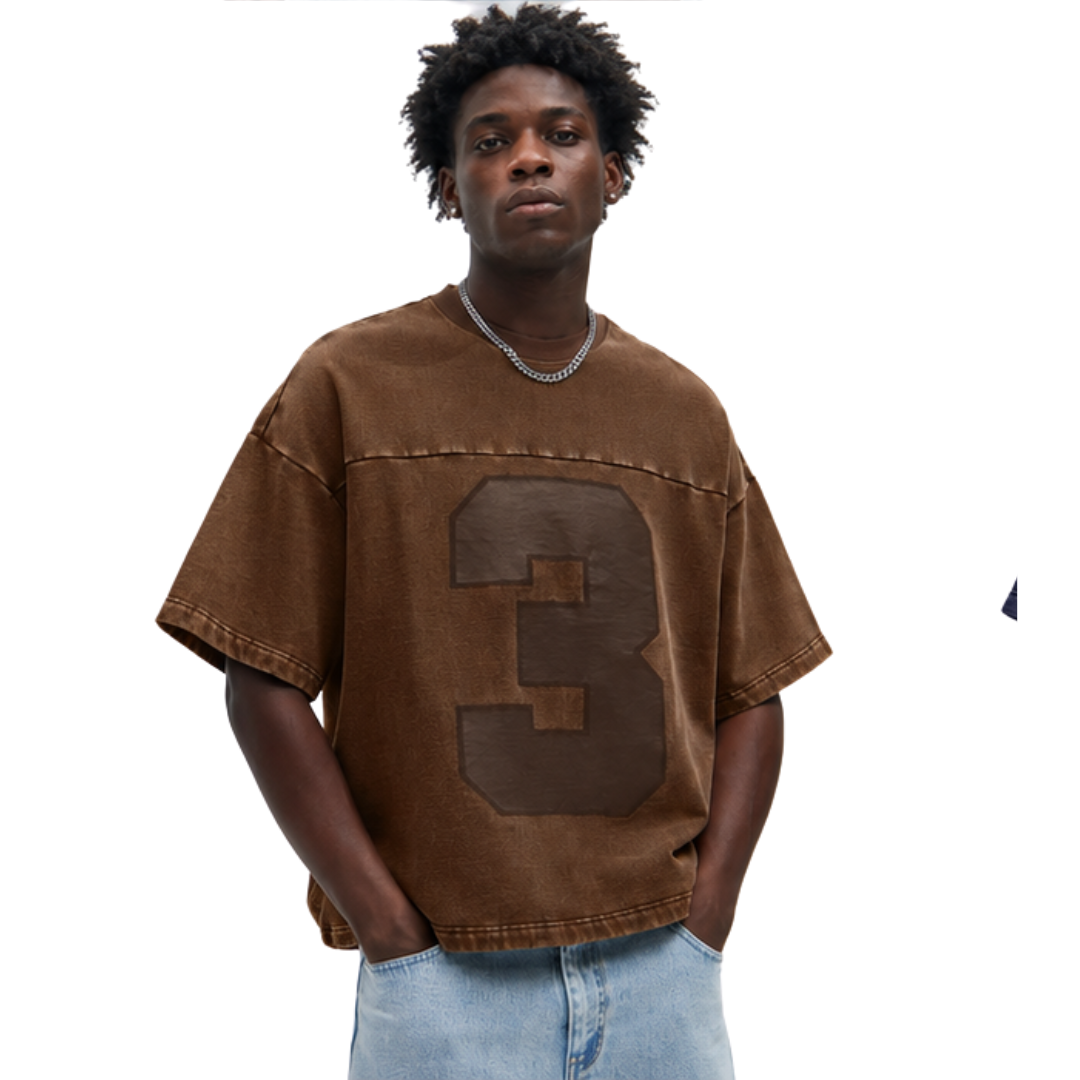 . The Wolverine cropped soft cotton tee for Men