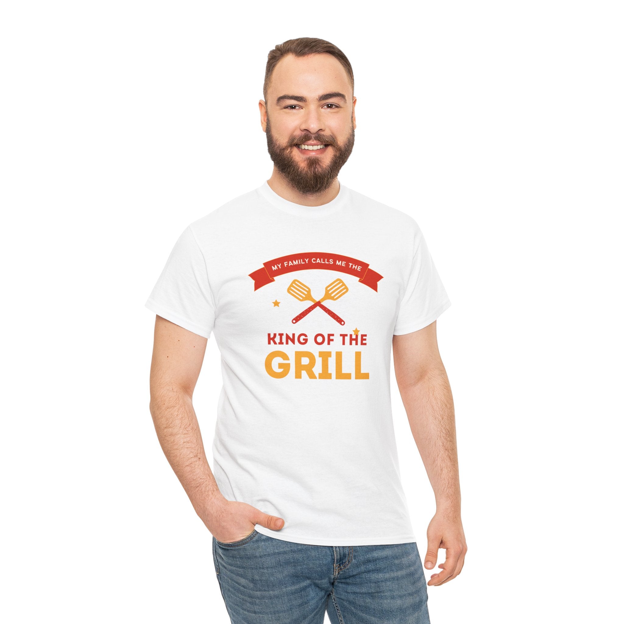 King of the Grill T-Shirt — My Family Calls Me The King of the Grill BBQ Tee