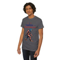 America “Land That We Love” Patriotic T‑Shirt — Flag Sasquatch Graphic Tee