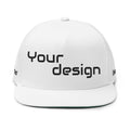 Embroidered Flat Bill Cap- personalized