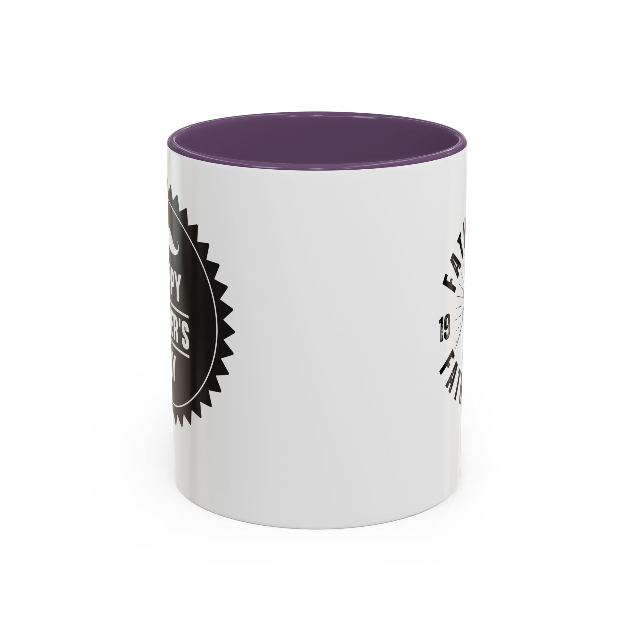 Fatherhood Coffee Mug – Vintage Hands Embrace 11/15oz Accent Mug (Best Dad Gift)
