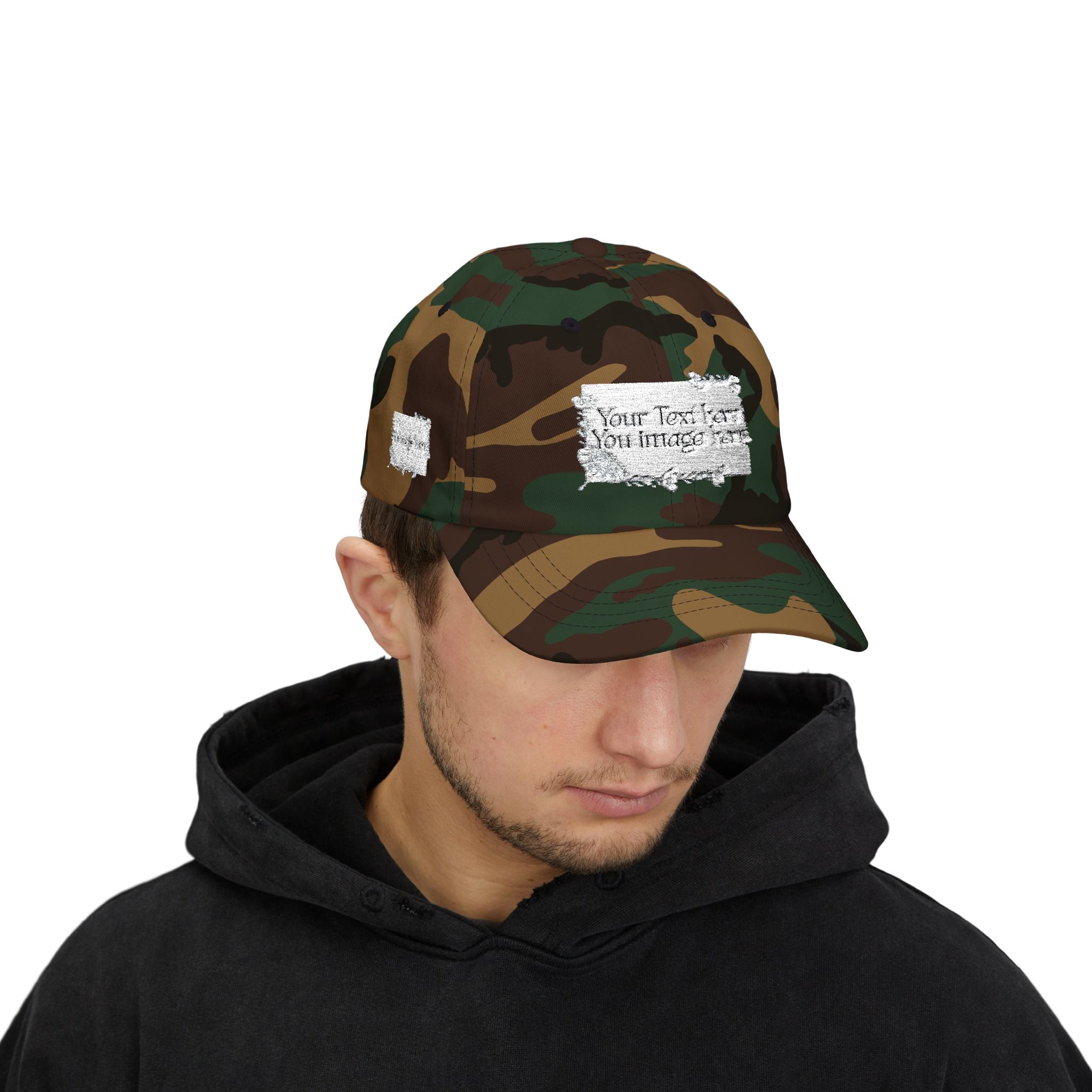Minimal 'Print it your way' Embroidered Hat