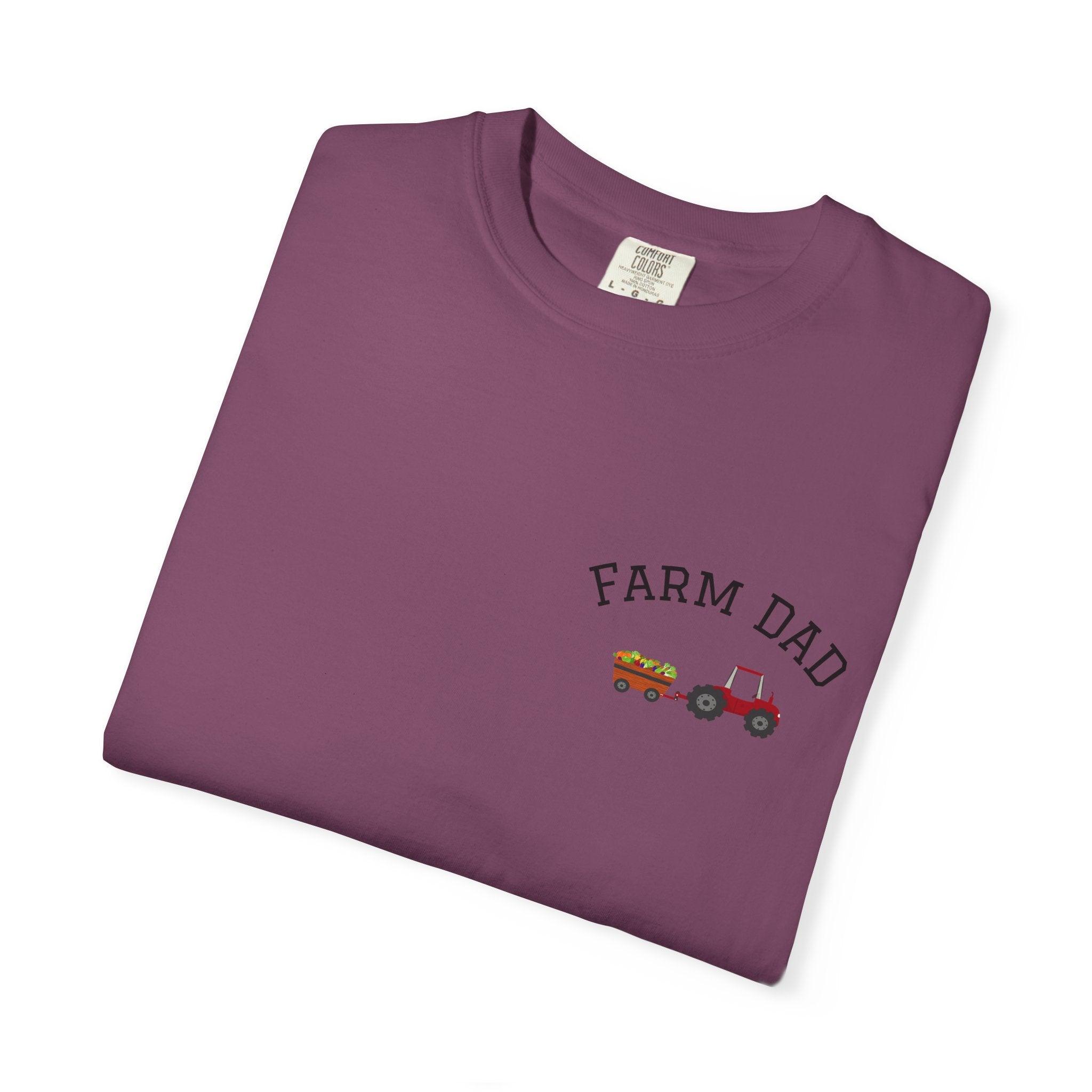 Farmer Dad T-Shirt — Rustic Farm Animals Graphic Tee