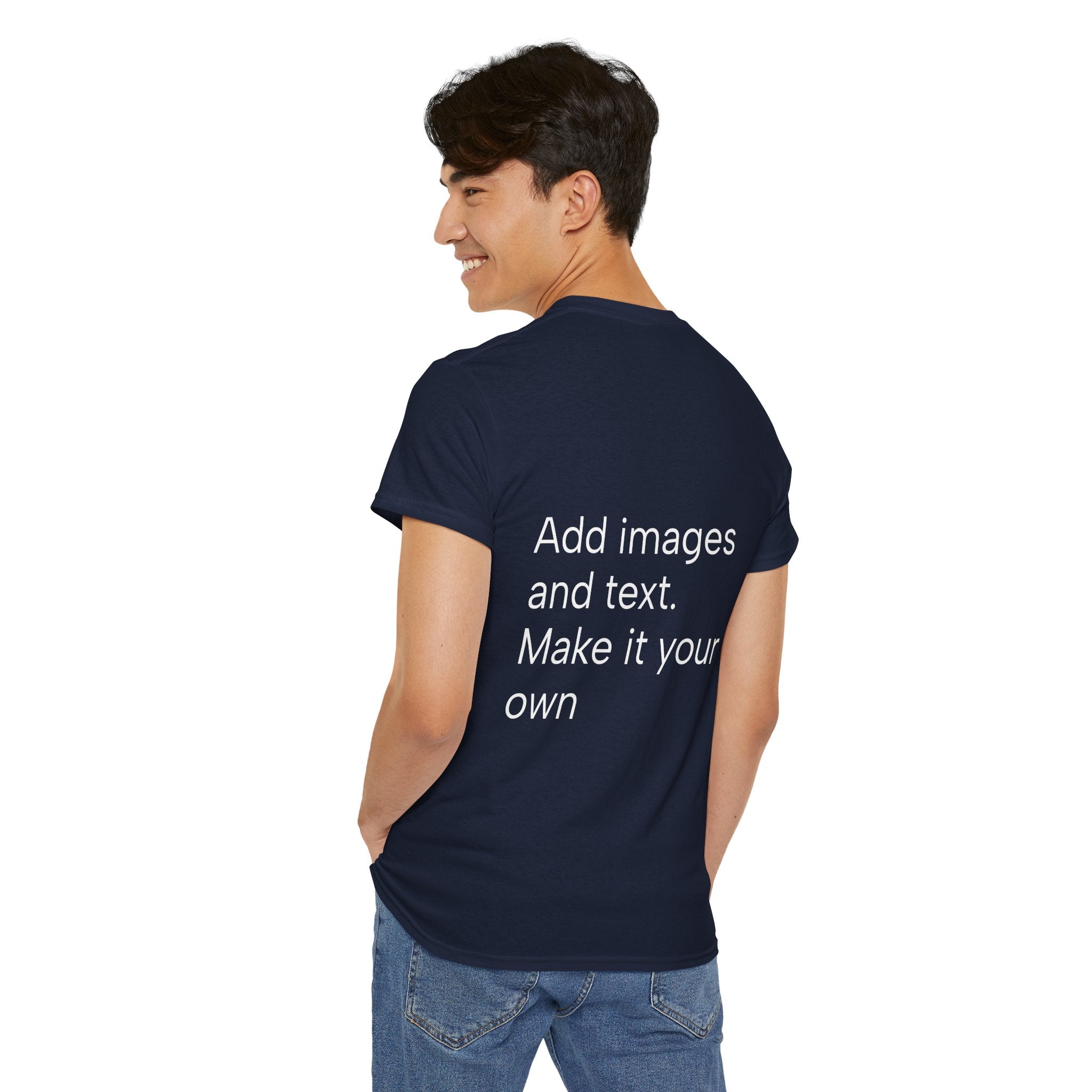 Customizable T‑Shirt – "Upload Your Designs and Watch Them Come to Life"