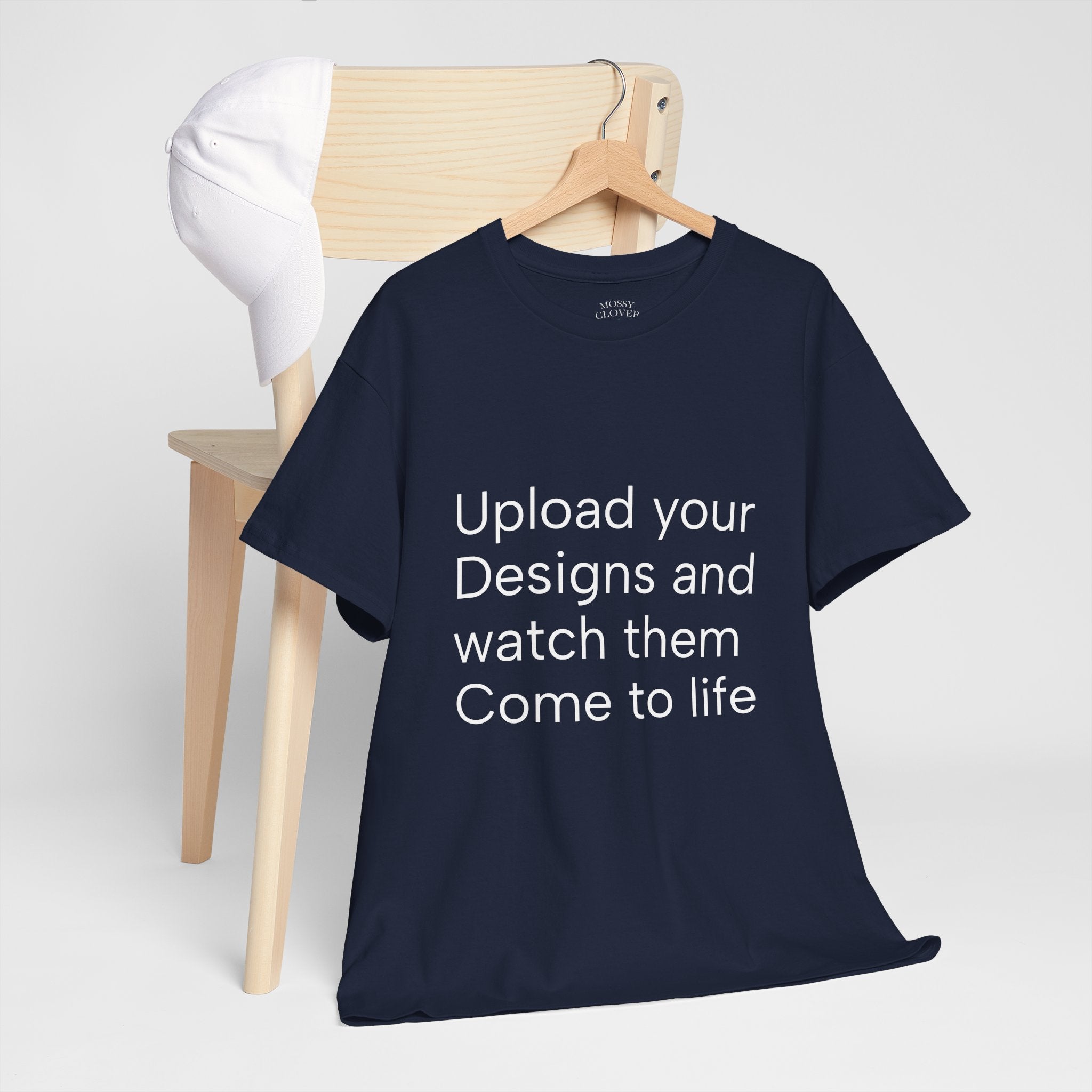 Customizable T‑Shirt – "Upload Your Designs and Watch Them Come to Life"