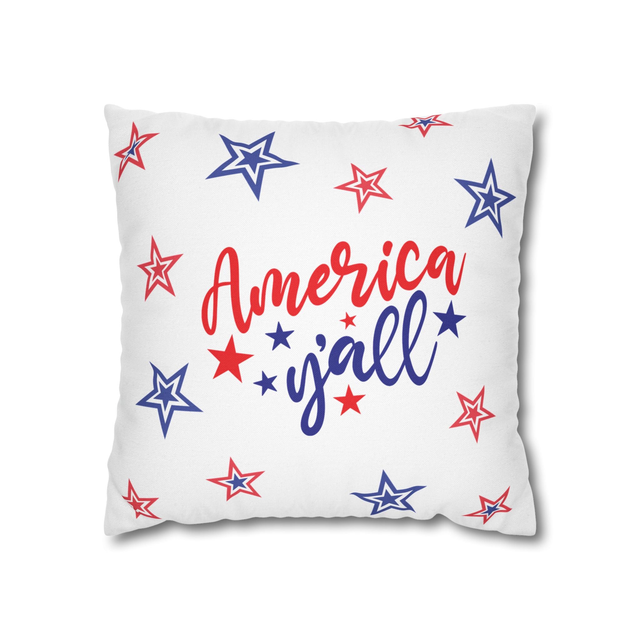 Spun Polyester Square Pillowcase