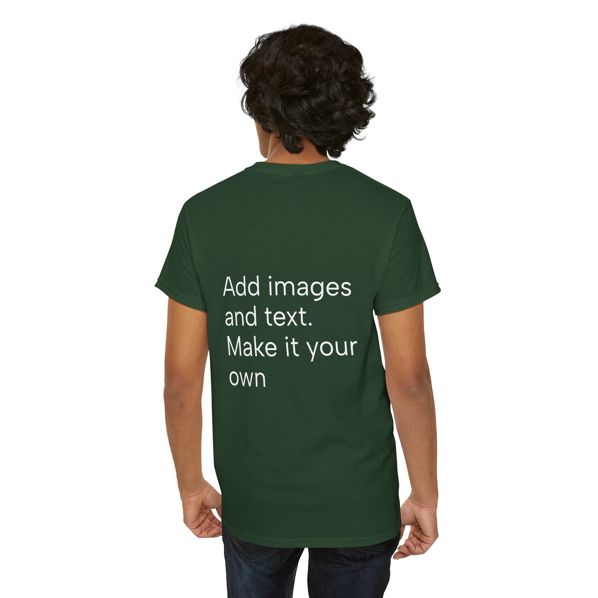 Customizable T‑Shirt – "Upload Your Designs and Watch Them Come to Life"