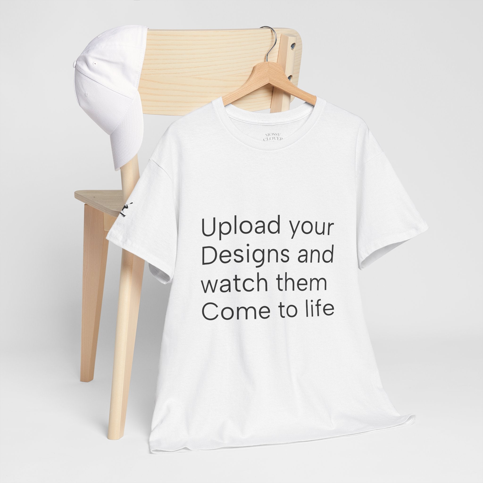 Customizable T‑Shirt – "Upload Your Designs and Watch Them Come to Life"