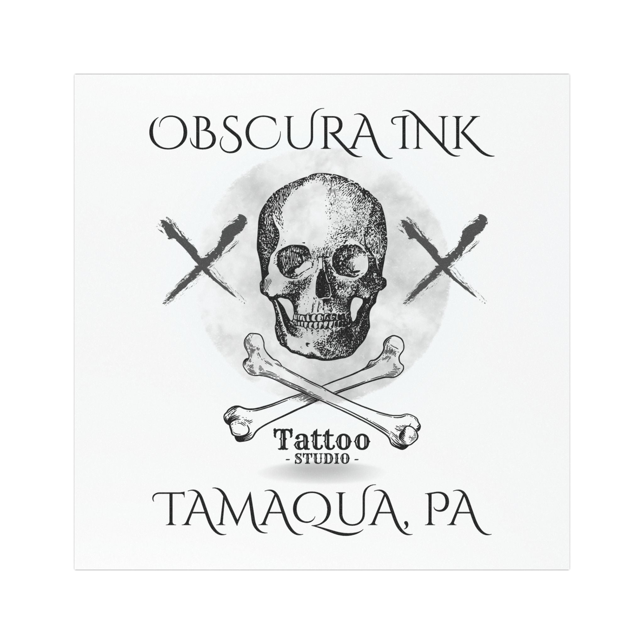 Car Magnet — Obscura Ink Skull Magnetic