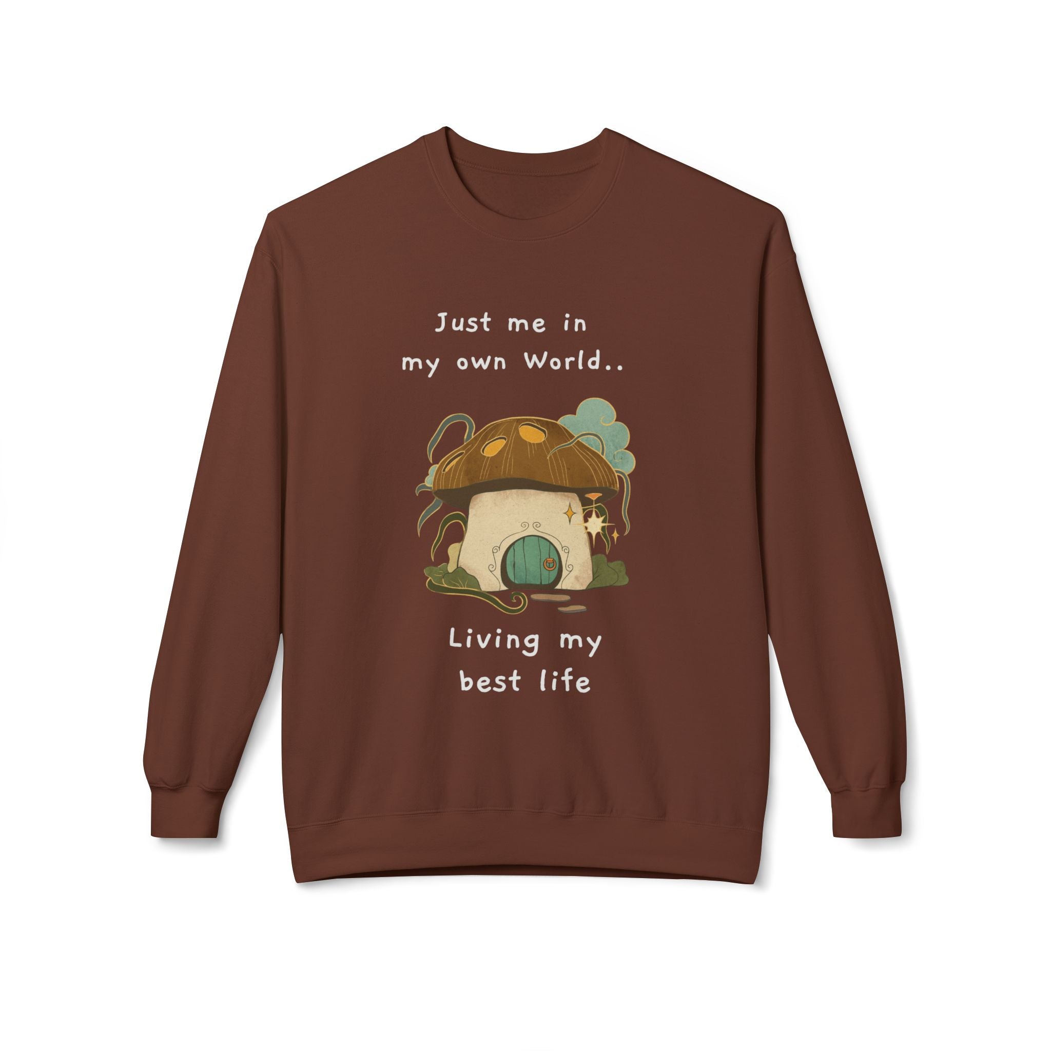 Cozy Mushroom House Sweatshirt — Crewneck