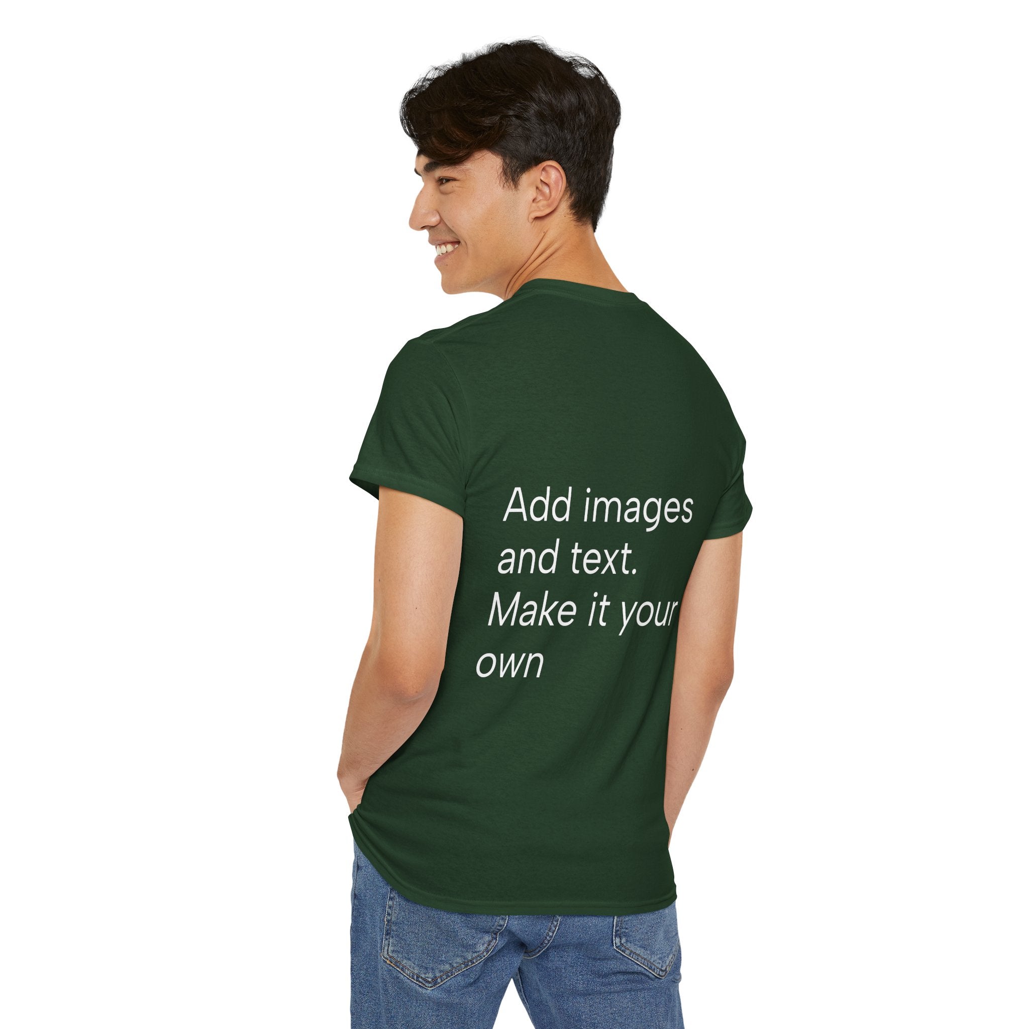 Customizable T‑Shirt – "Upload Your Designs and Watch Them Come to Life"