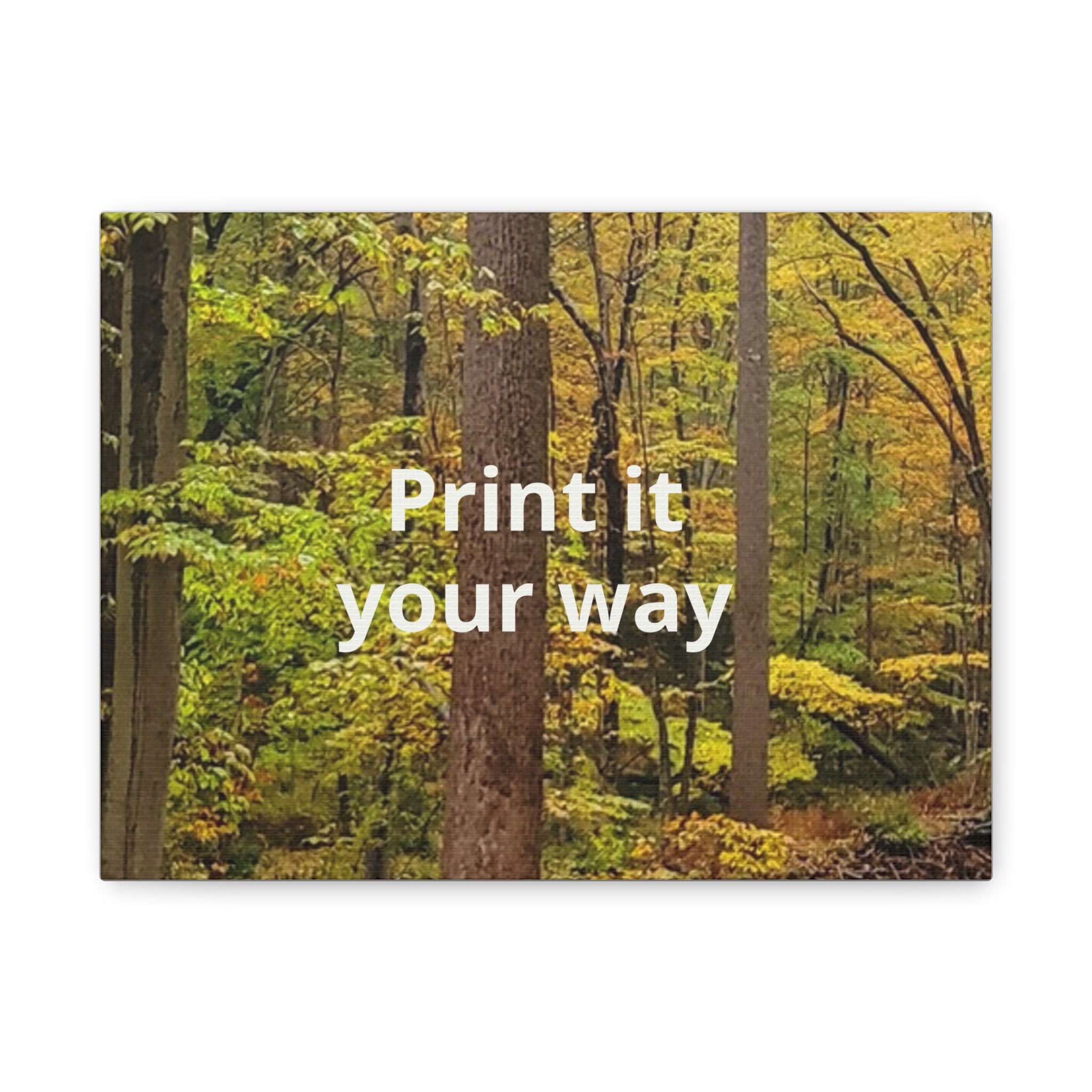 Matte Canvas, Stretched, 1.25"