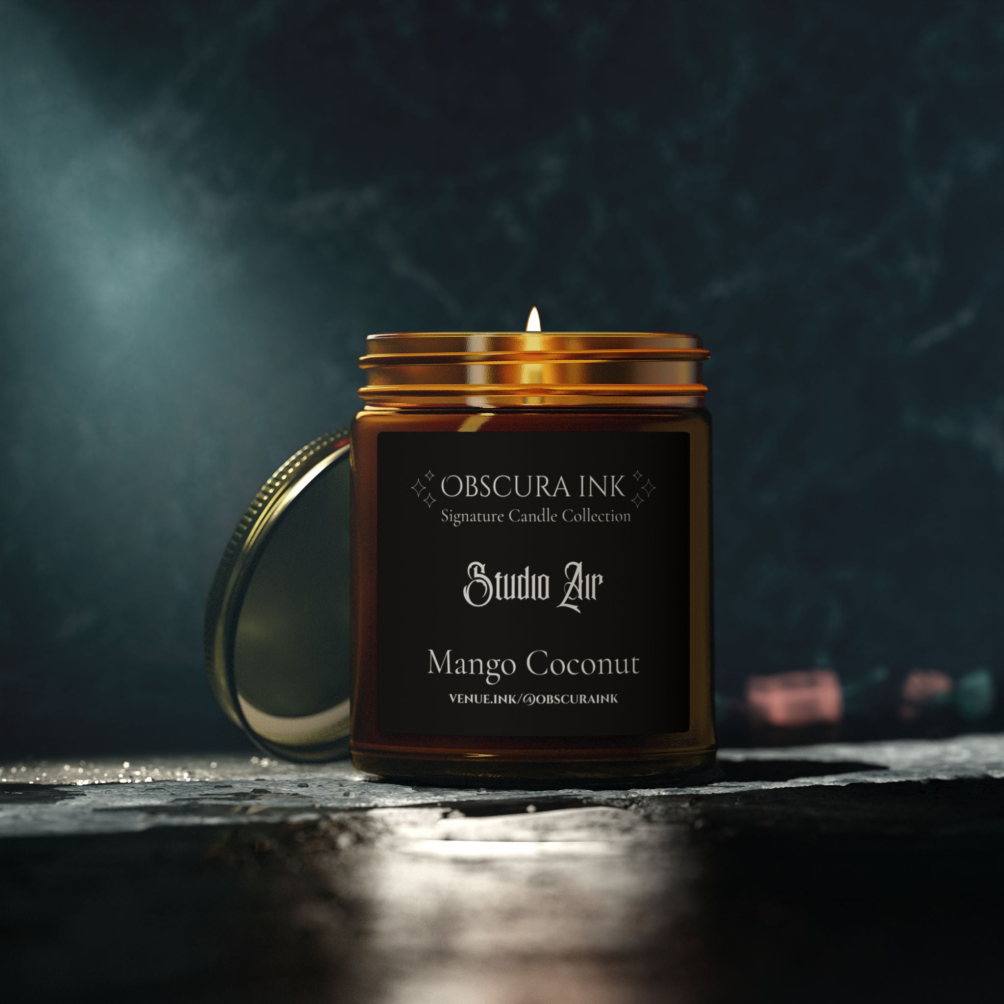 Obscura Ink Candle — Studio Air — Mango Coconut