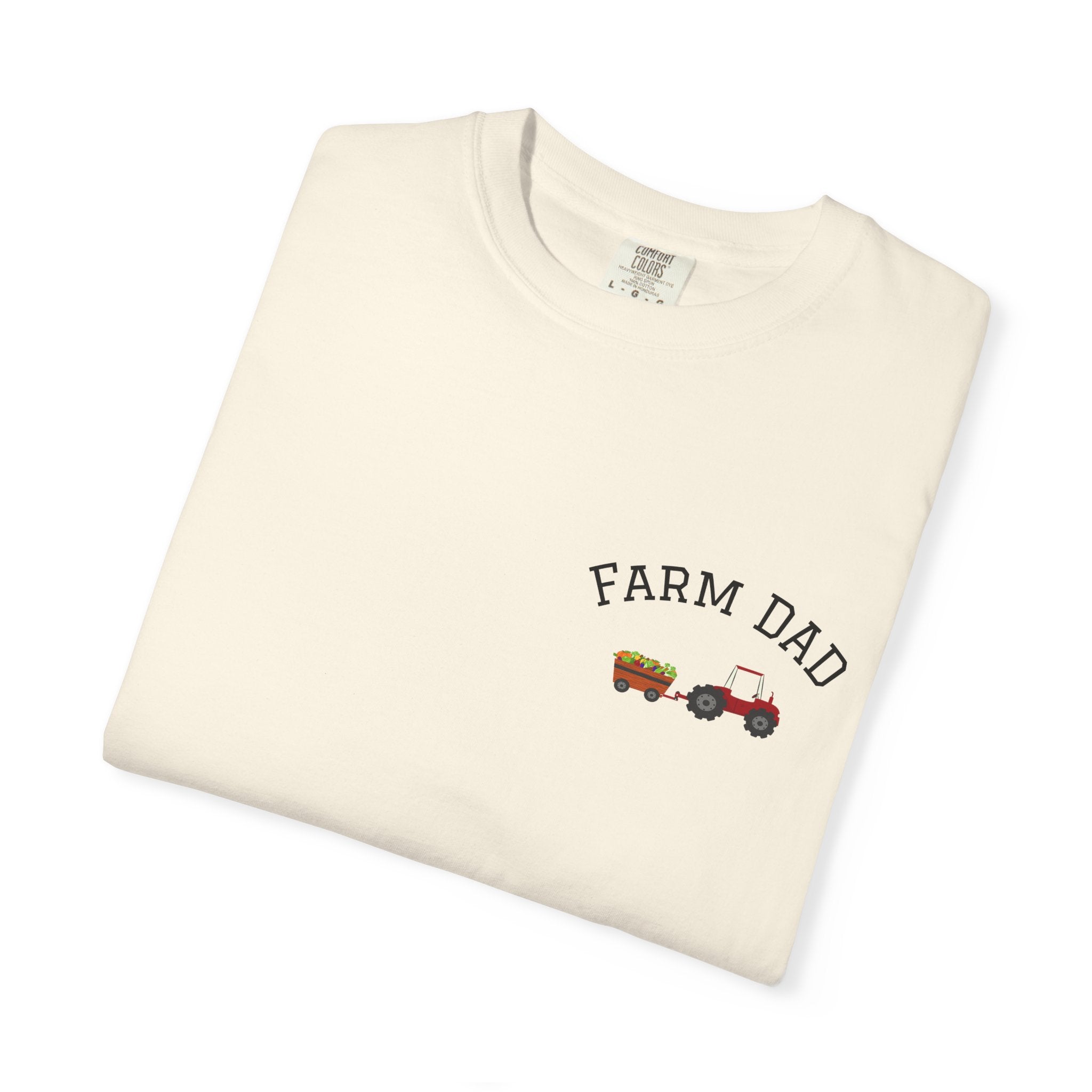 Farmer Dad T-Shirt — Rustic Farm Animals Graphic Tee