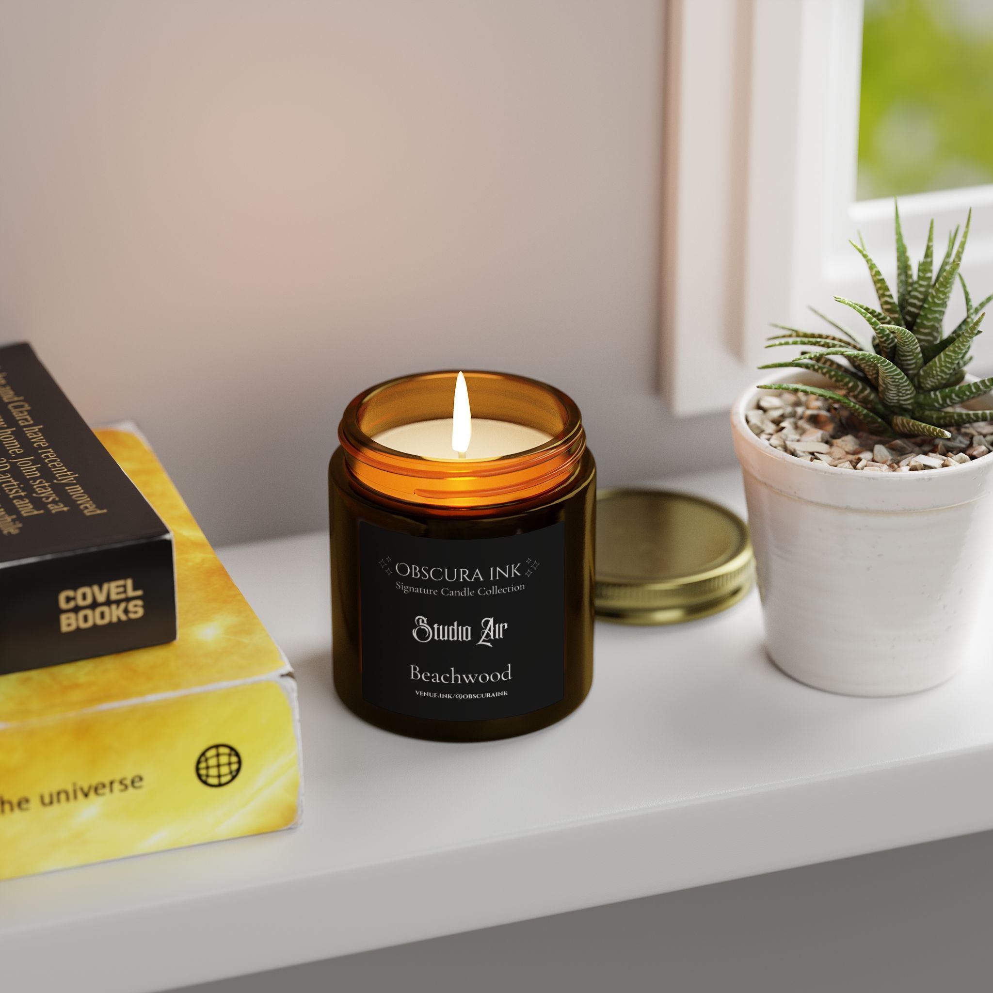 Studio Air — Obscura Ink Candle —  Beachwood