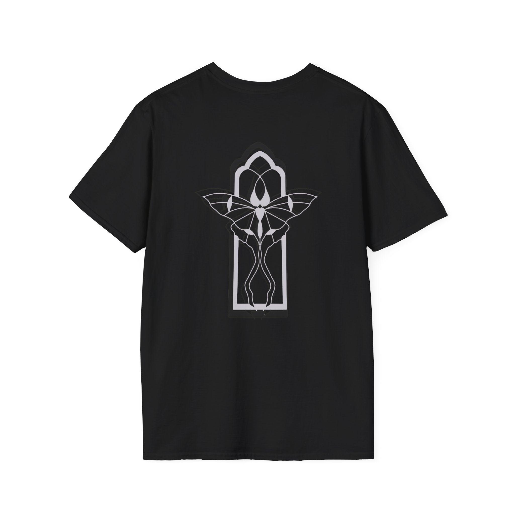 Graphic Tee —AT design 3 ~ Stained Glass Moth