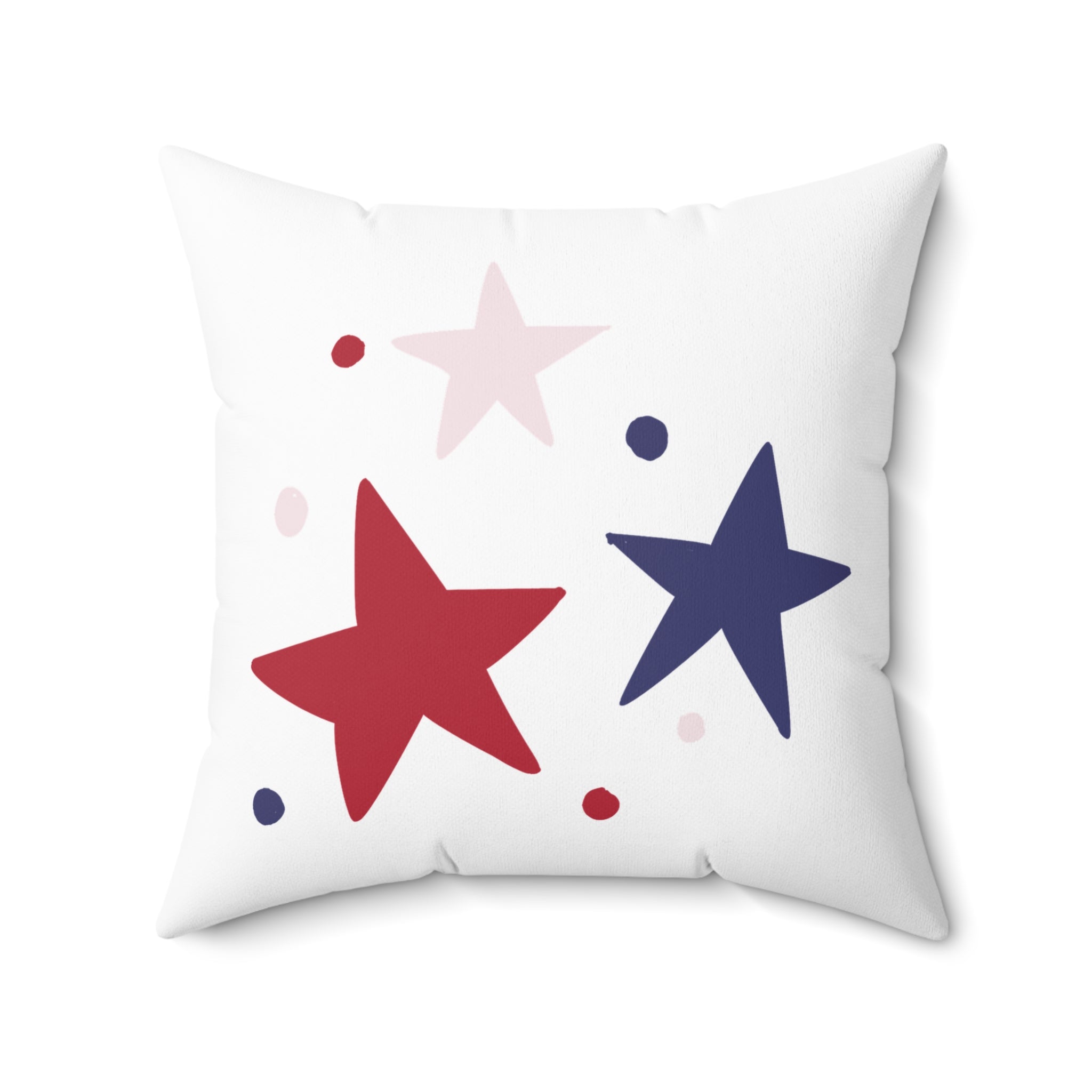 USA Flag Pillow - Patriotic Decorative Throw Pillow for 4th of July