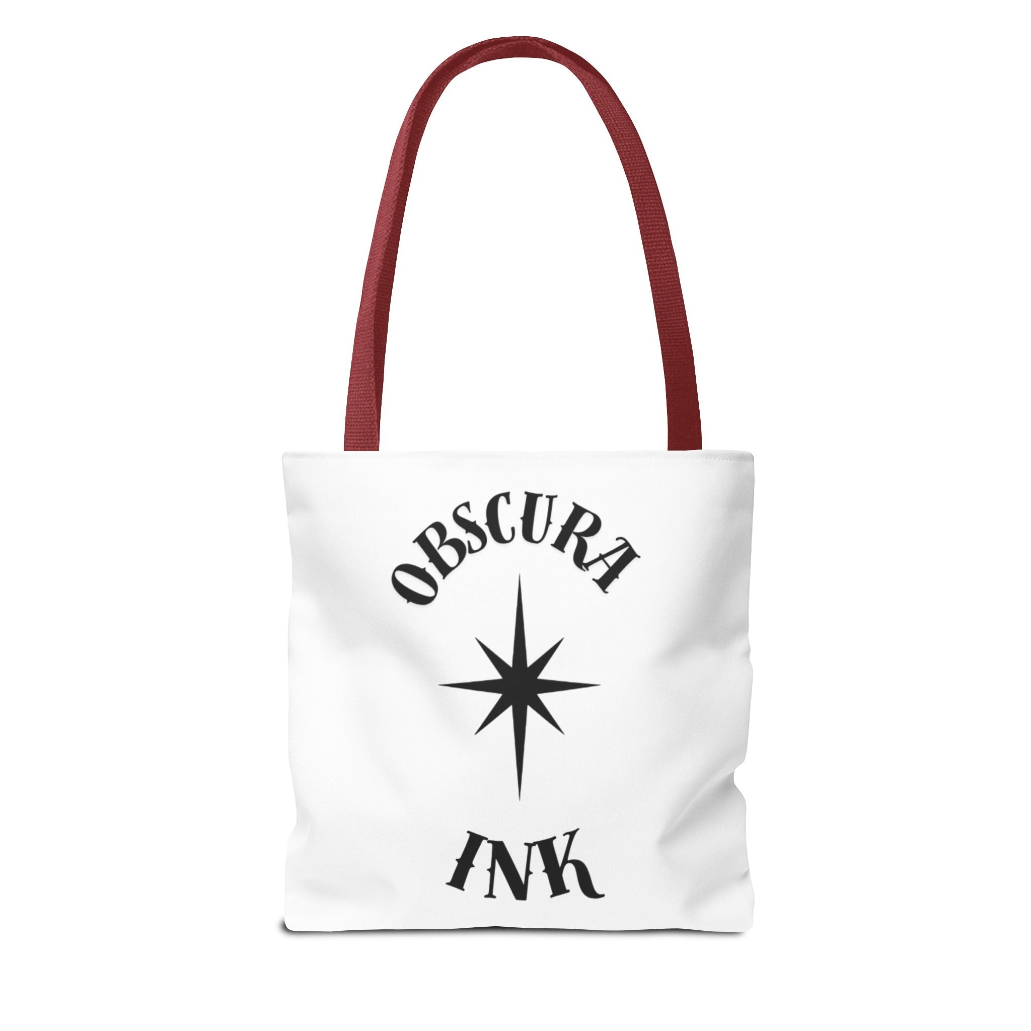 Obscura Ink Compass Tote Bag — Gothic Star Logo Canvas Tote