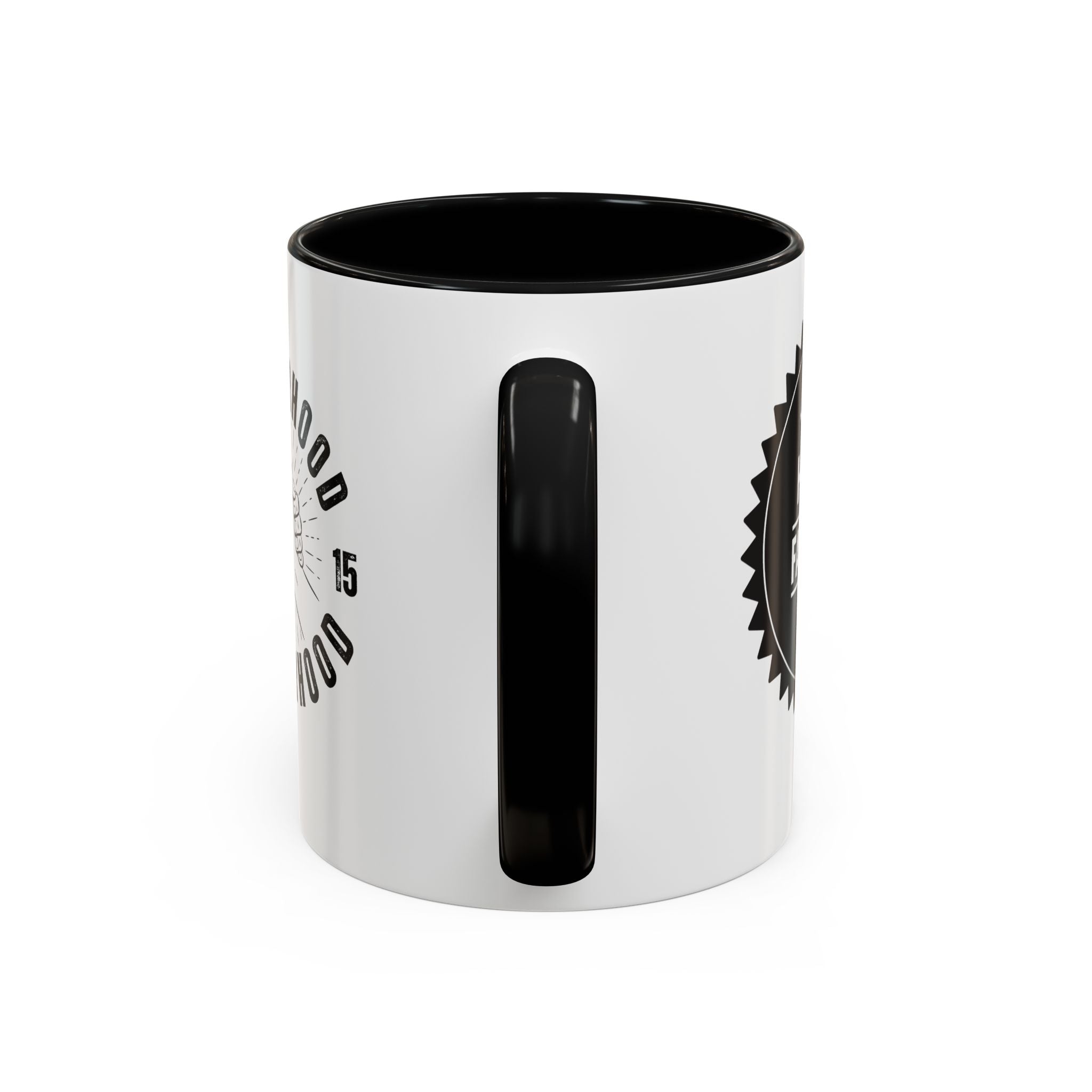 Fatherhood Coffee Mug – Vintage Hands Embrace 11/15oz Accent Mug (Best Dad Gift)