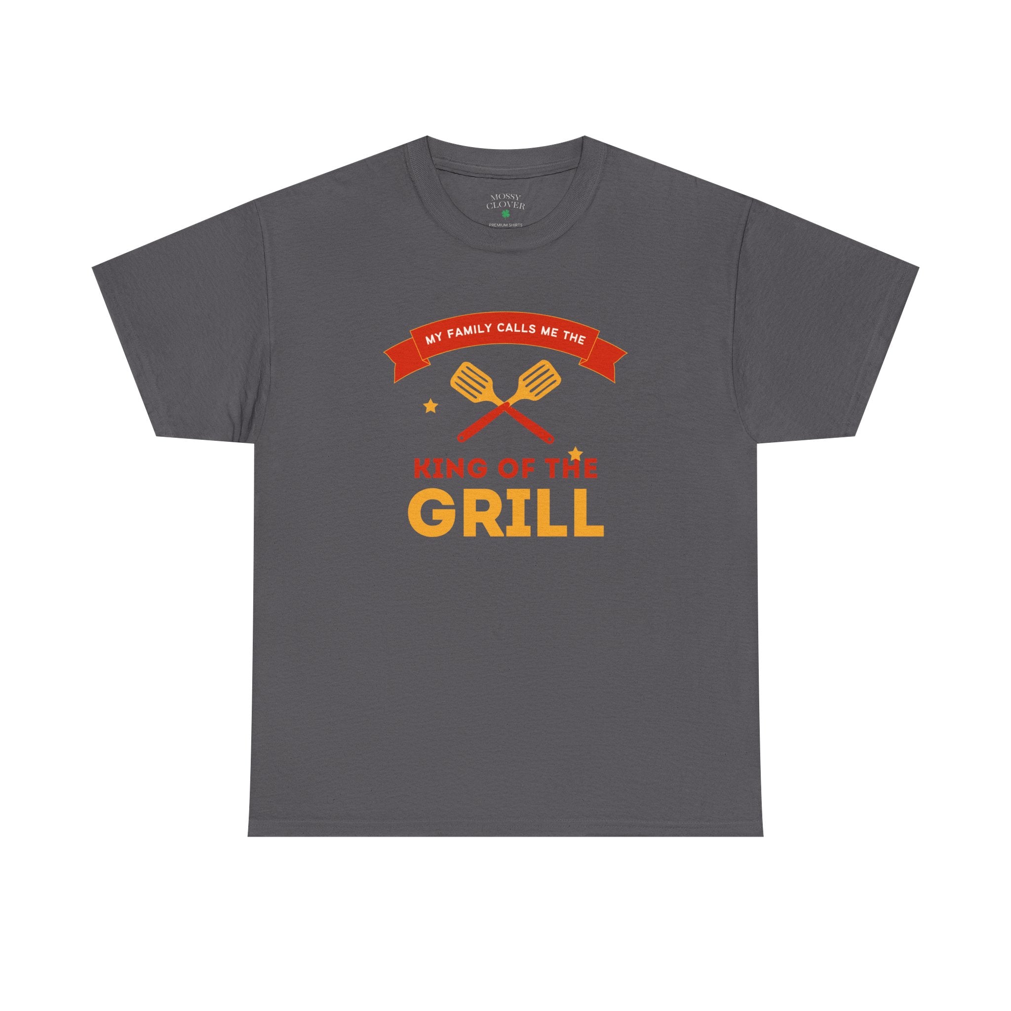 King of the Grill T-Shirt — My Family Calls Me The King of the Grill BBQ Tee