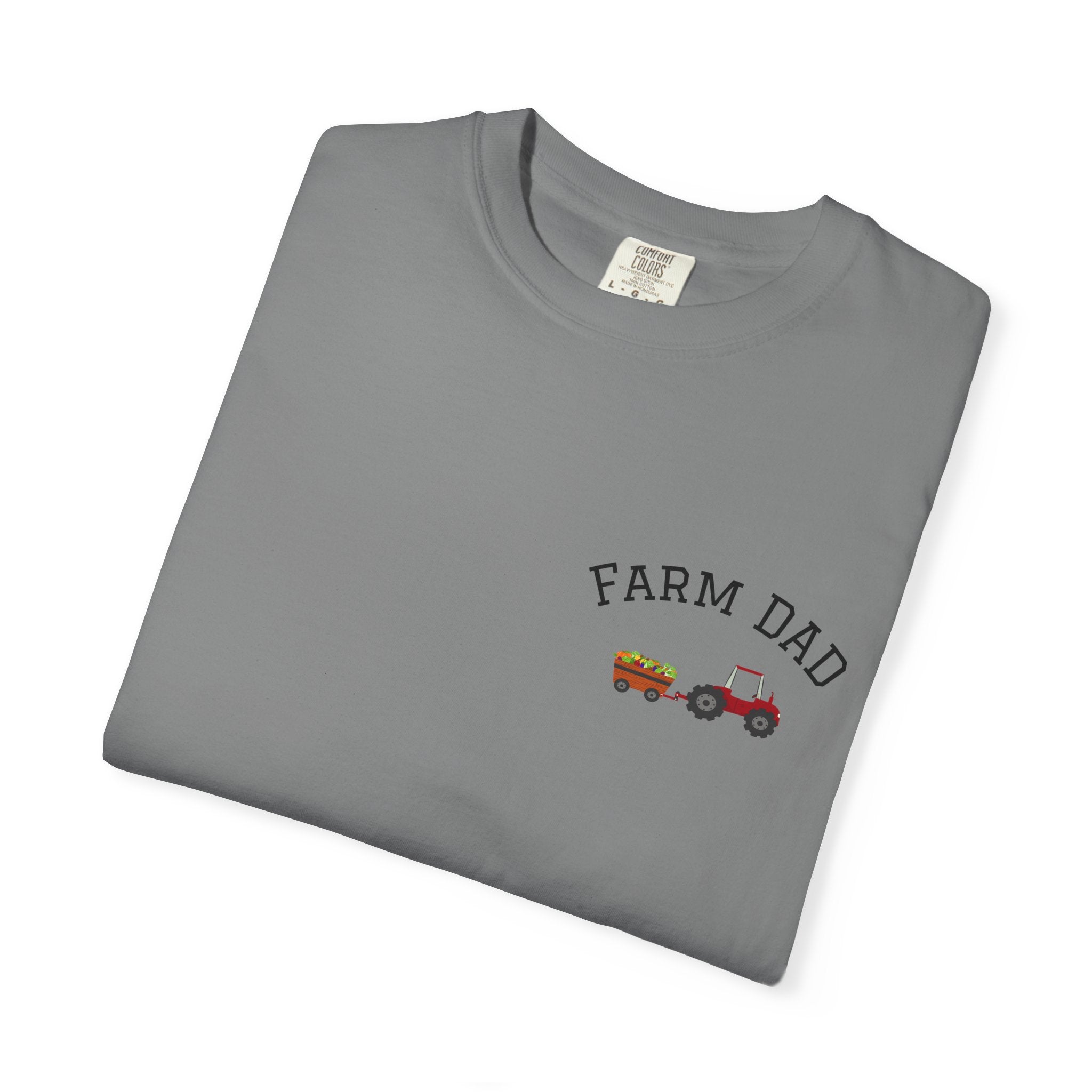 Farmer Dad T-Shirt — Rustic Farm Animals Graphic Tee