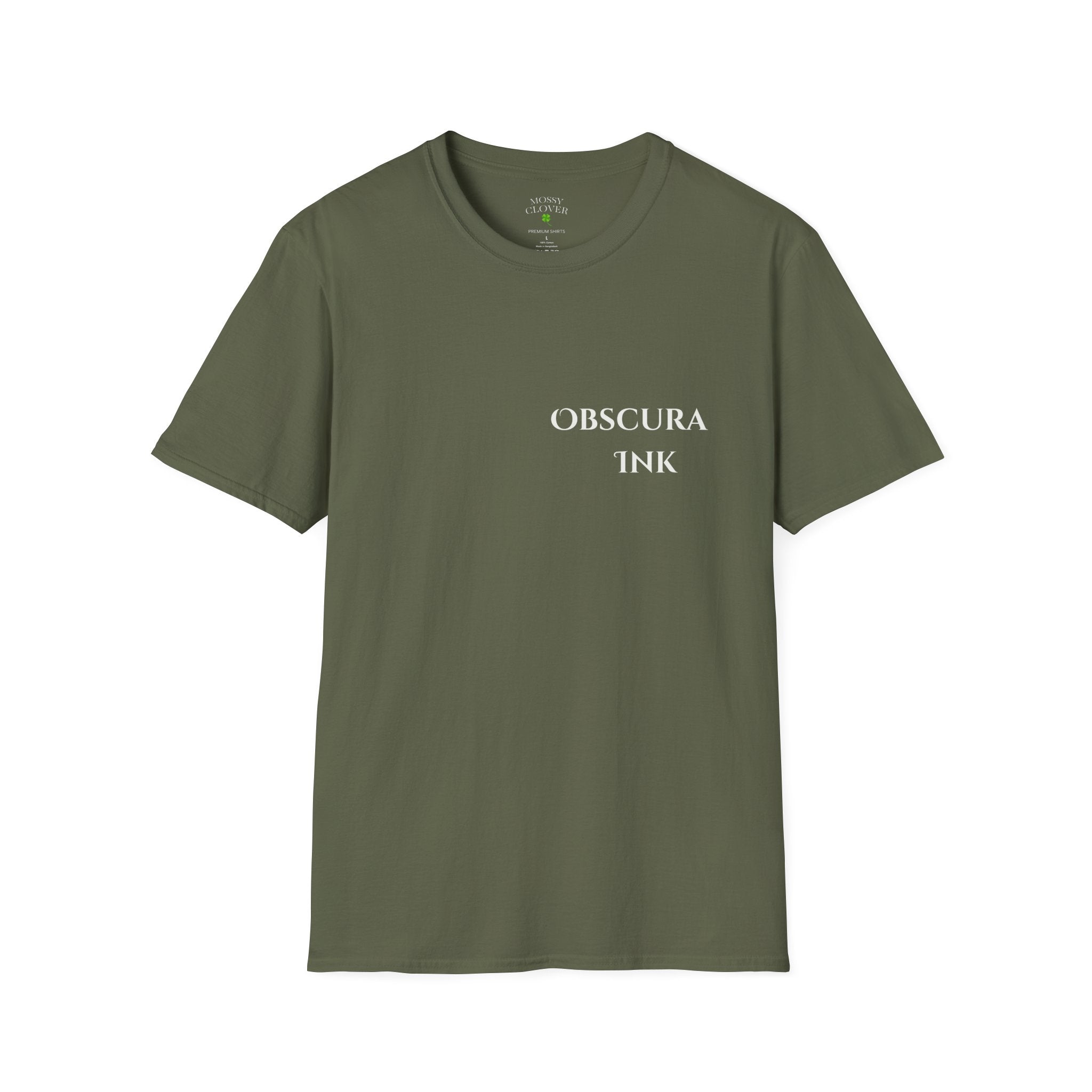 Stars logo ~ Back ~ Obscura Ink Signature Tee