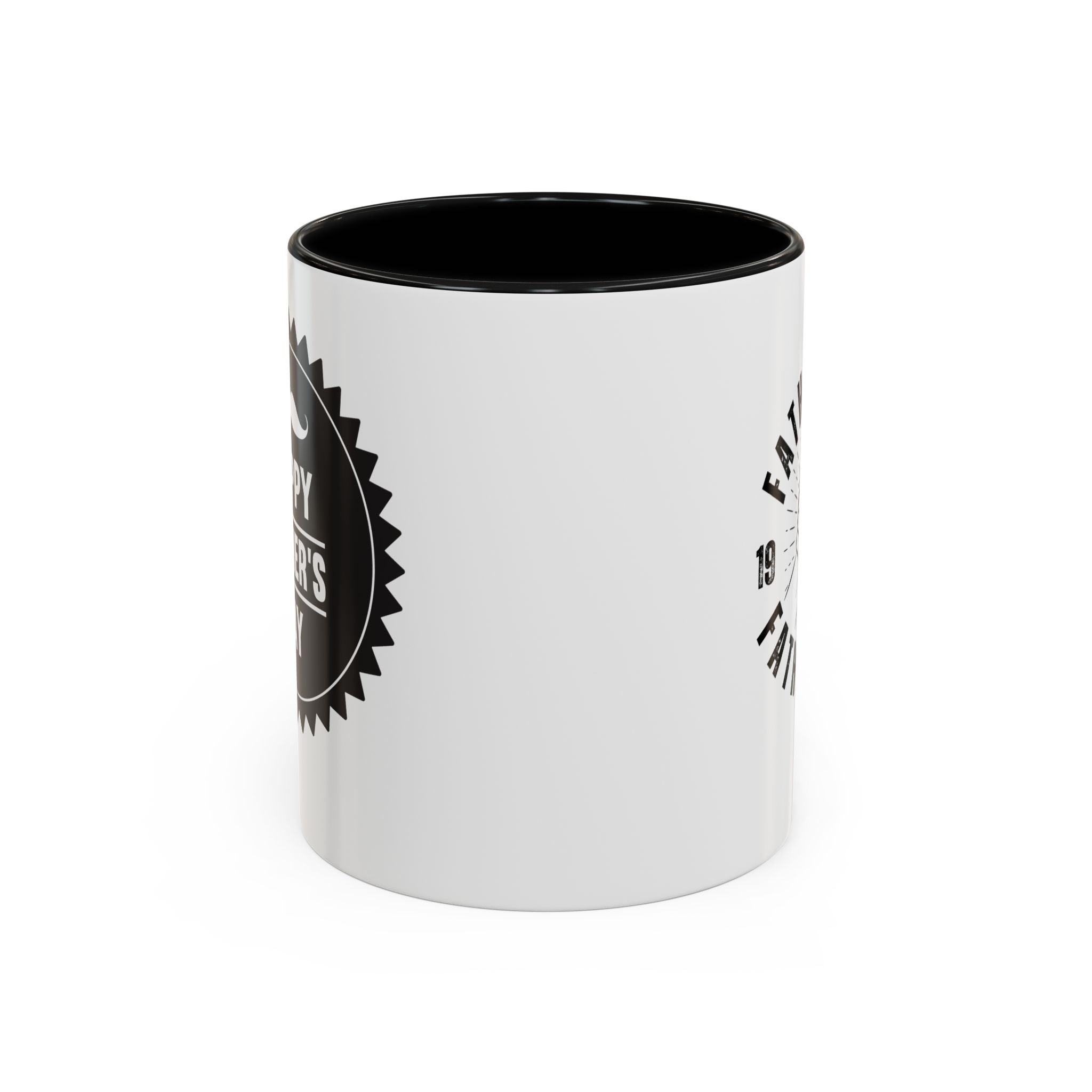Fatherhood Coffee Mug – Vintage Hands Embrace 11/15oz Accent Mug (Best Dad Gift)